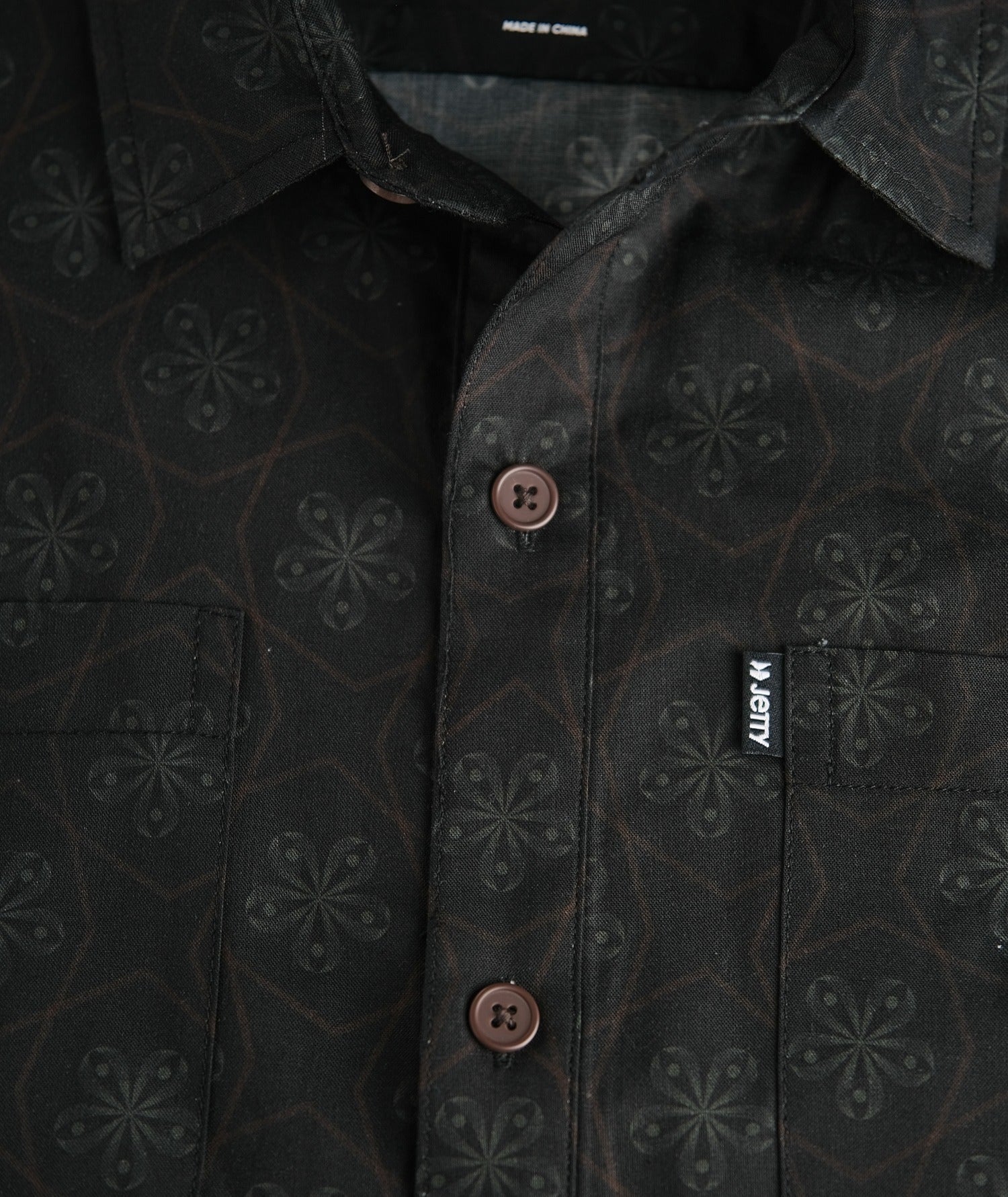 Seabrite Cotton Shirt - Black - Image 2