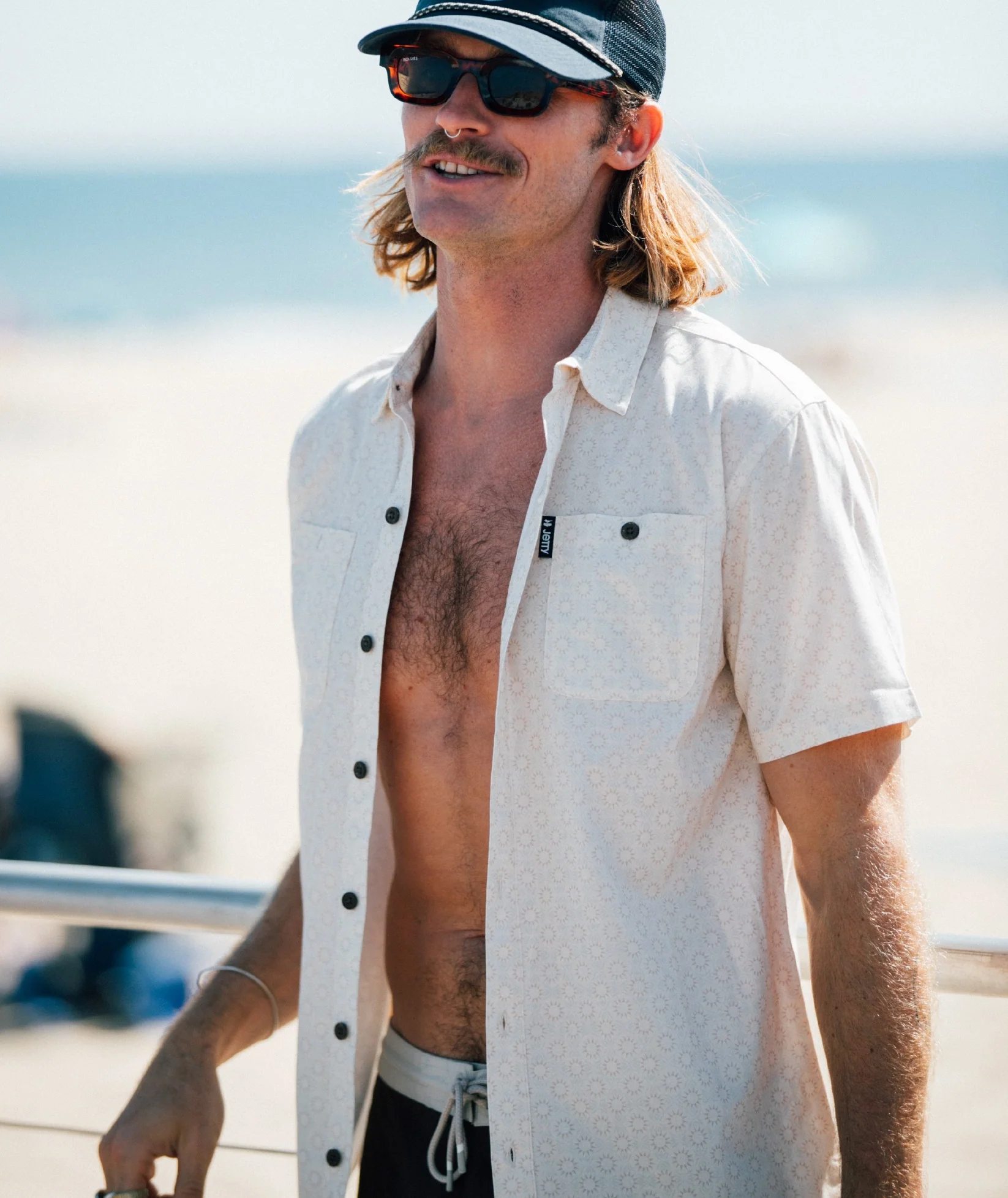 Seabrite Shirt - Cream - Image 4