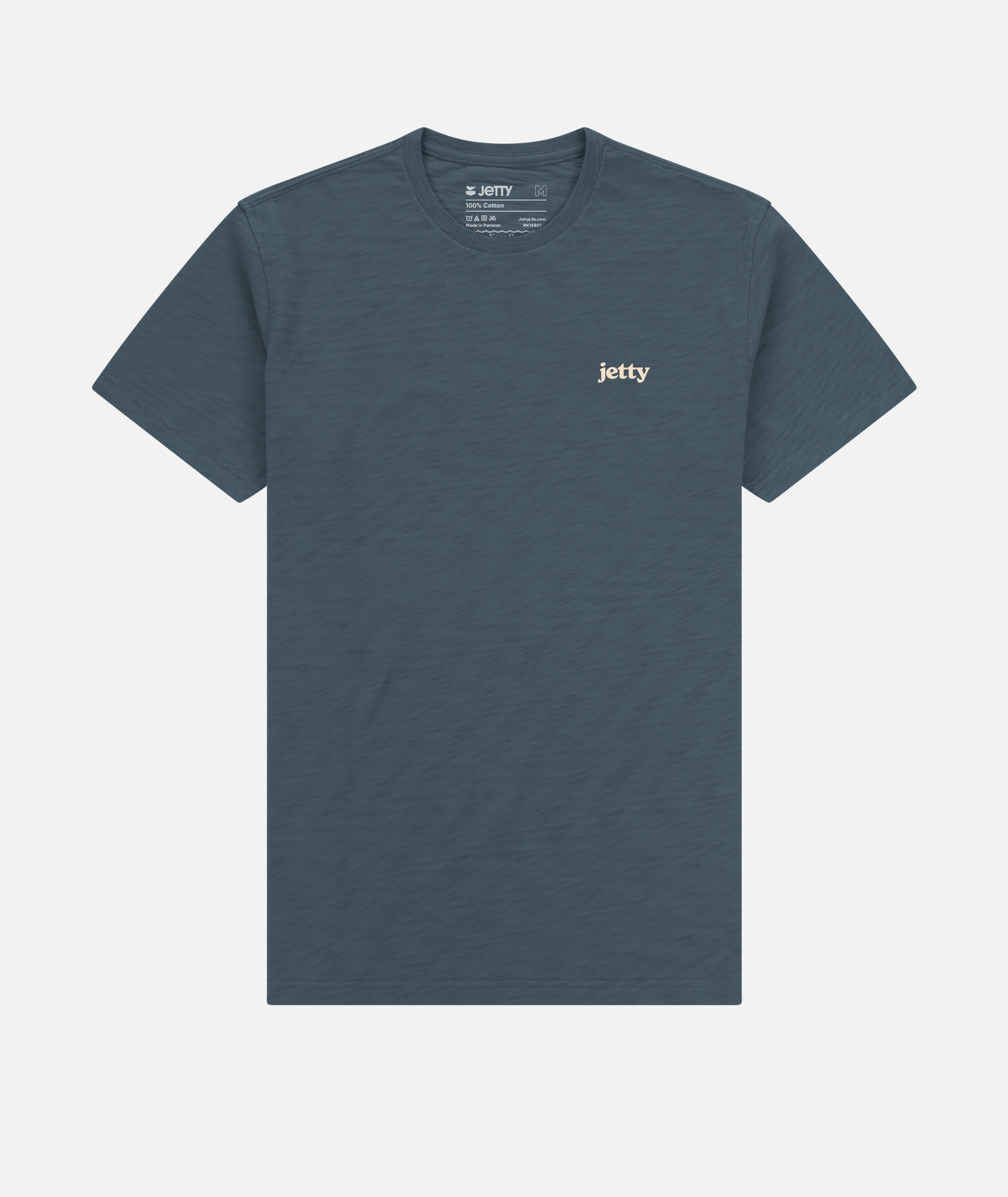 Sedge Slub Tee - Dark Slate