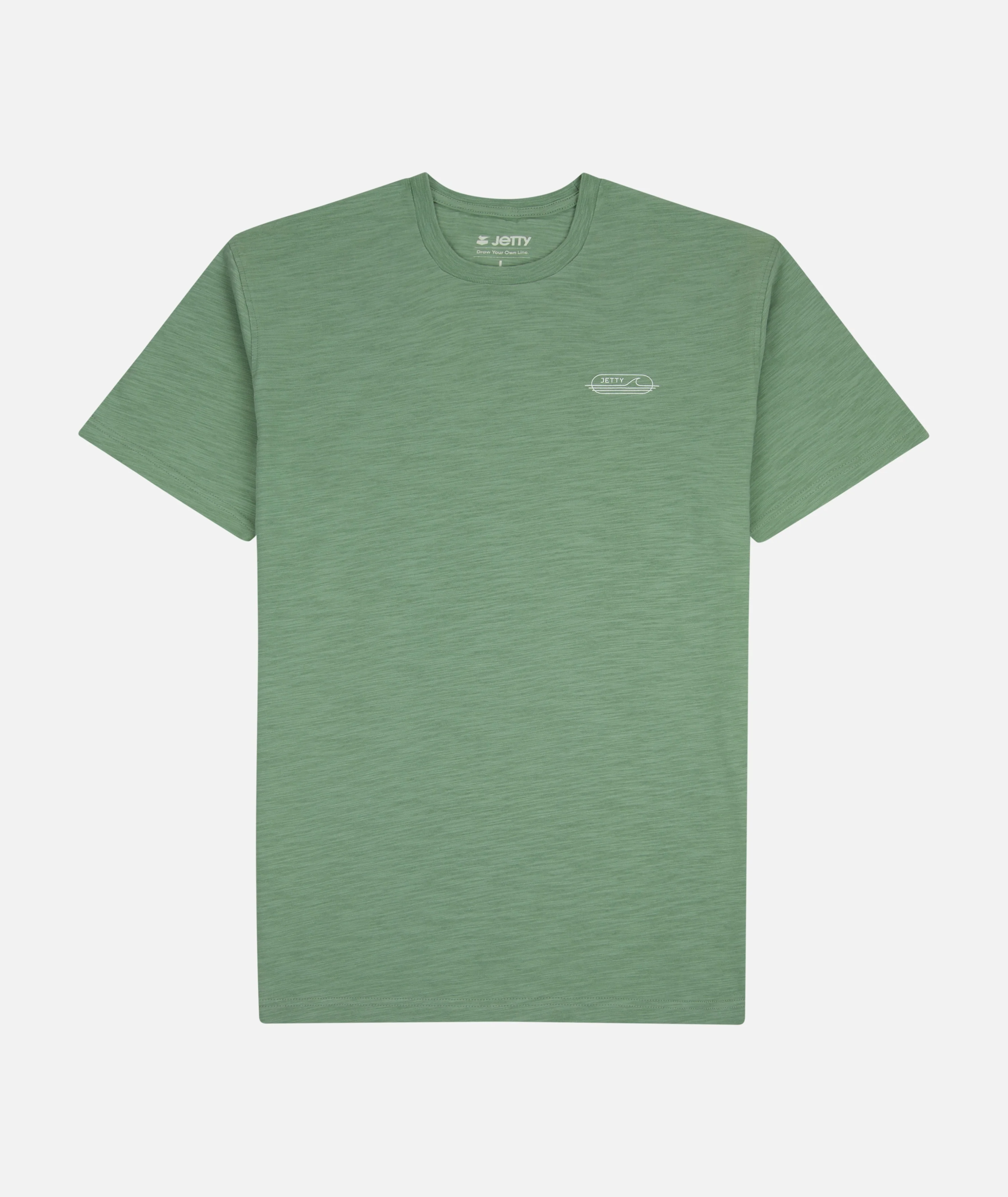 Sedge Slub Tee - Sage