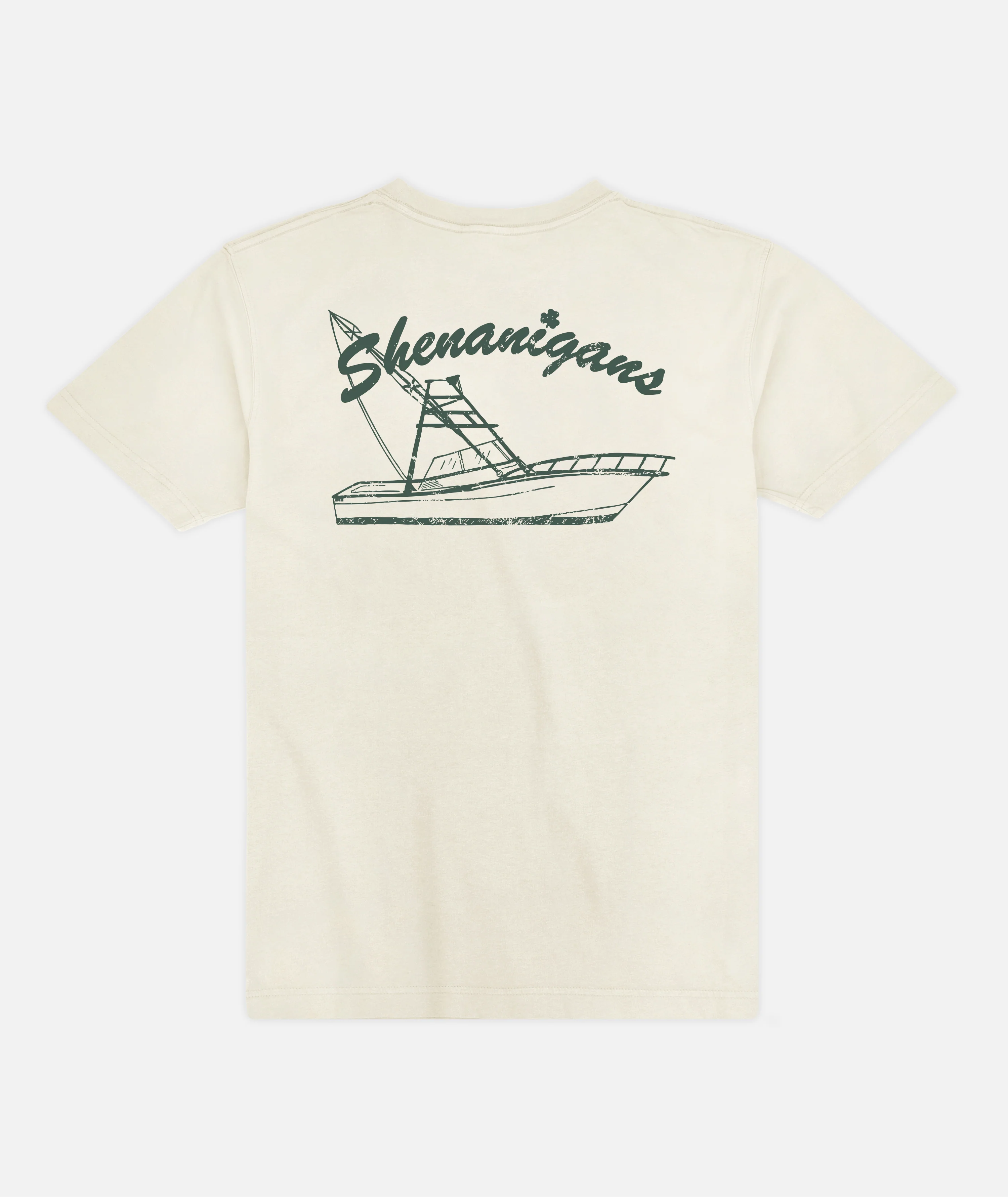 Shenanigans Tee - Vintage White