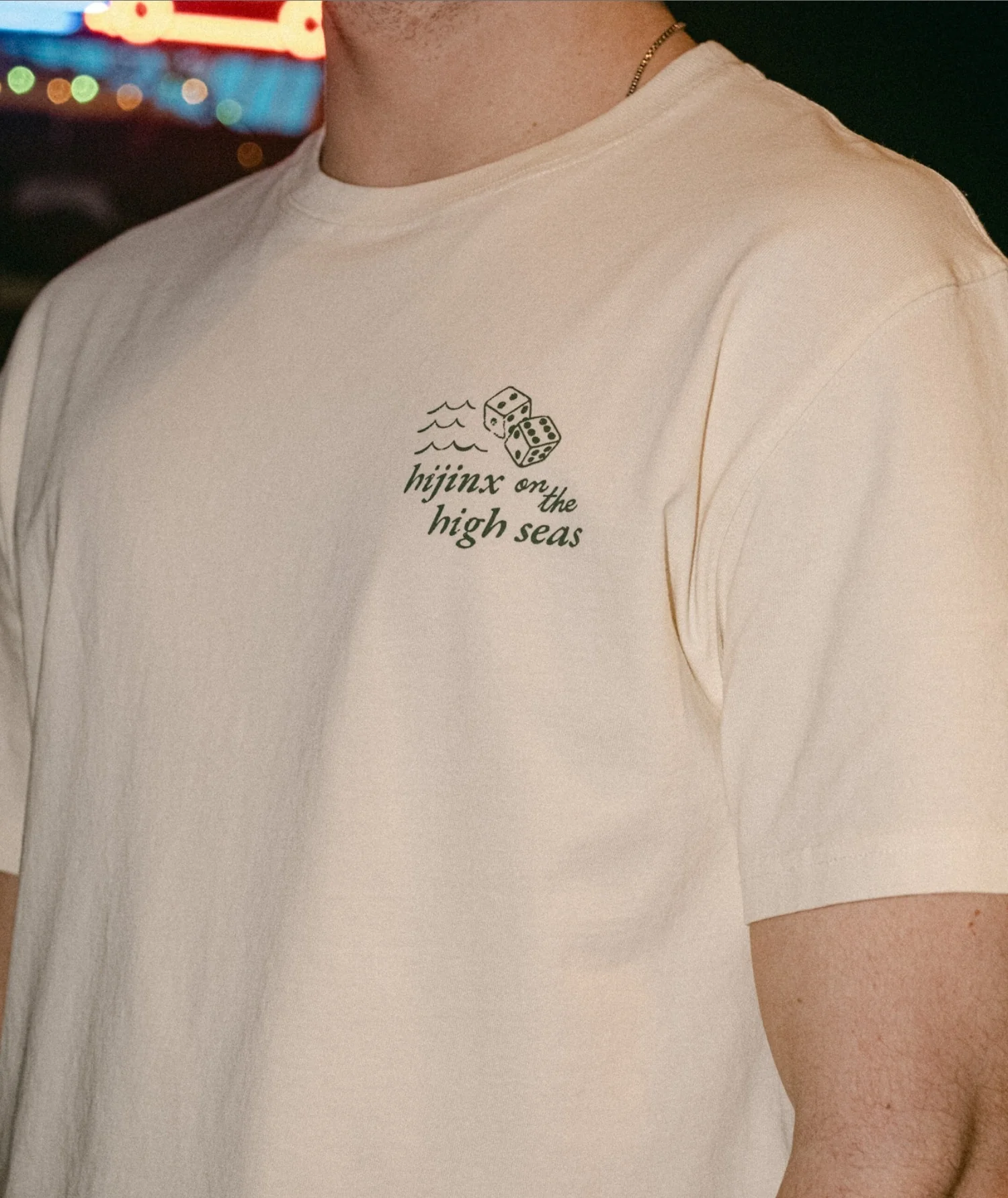 Shenanigans Tee - Vintage White - Image 2