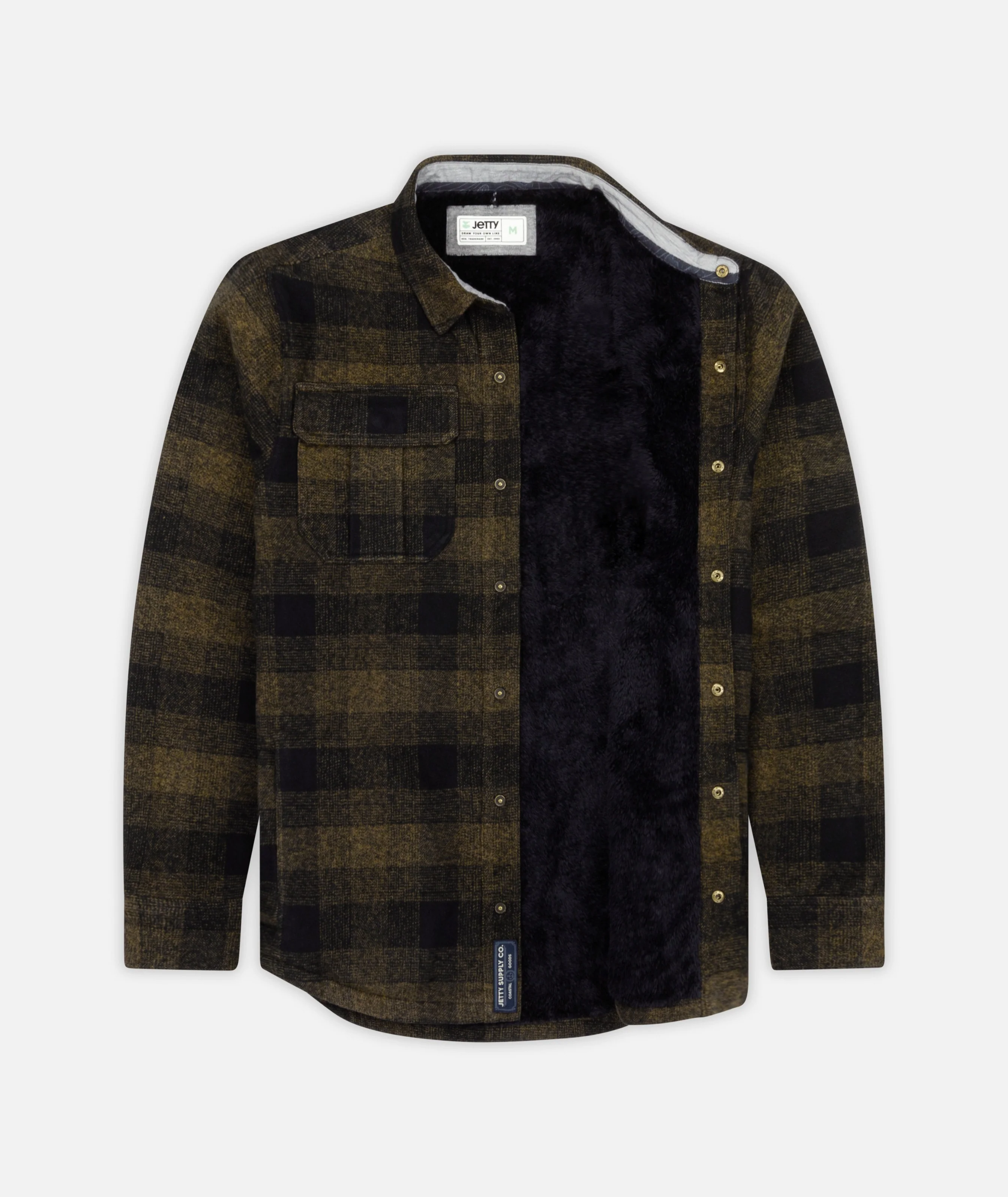 Sherpa Jacket - Black - Image 2