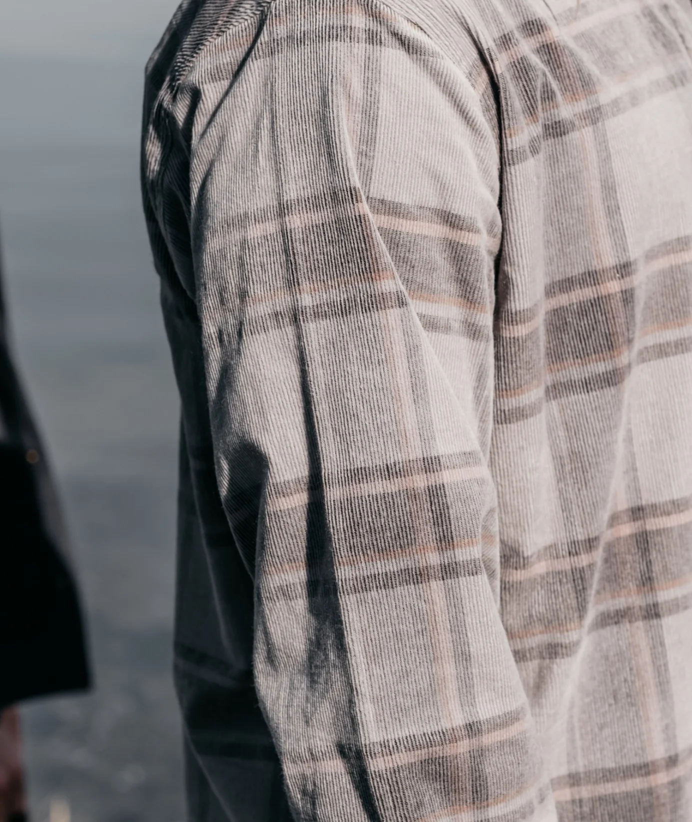 Shoals Corduroy Shirt - Grey - Image 3