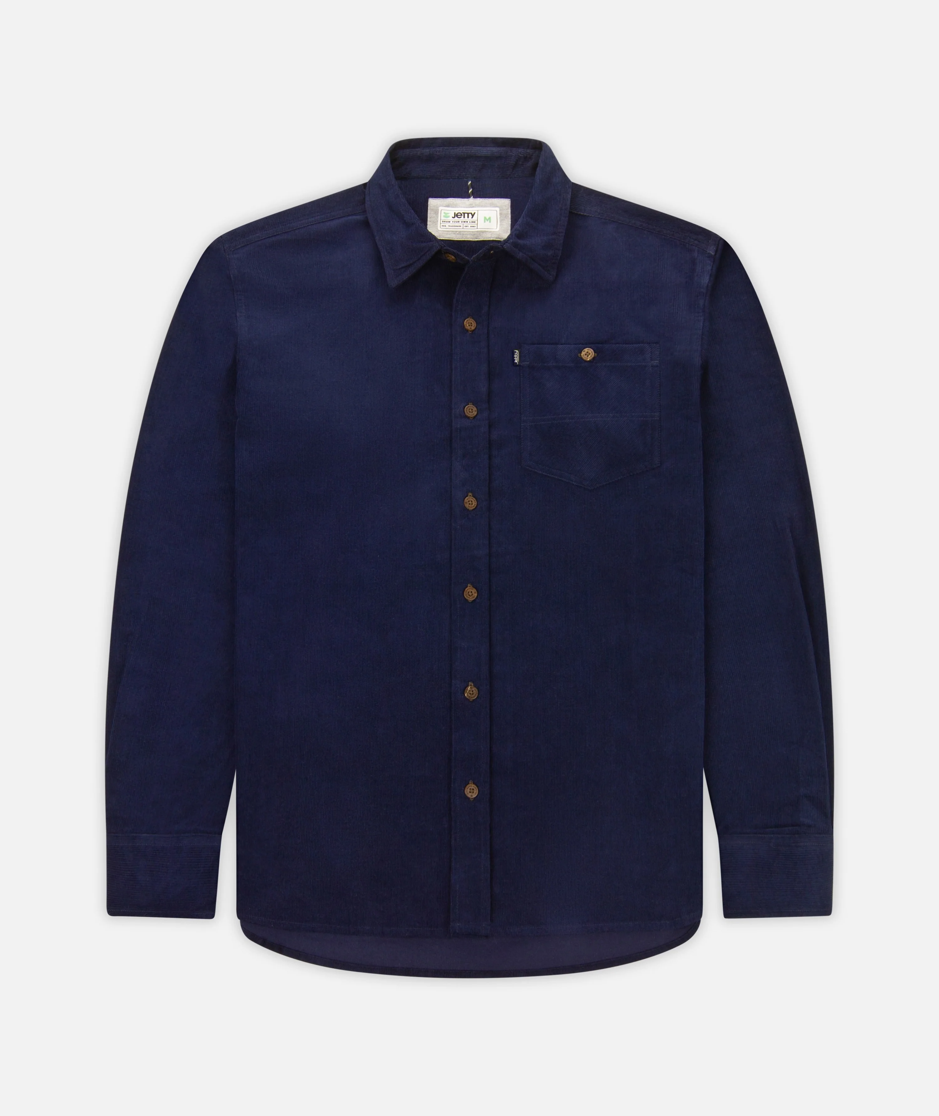 F24 Shoals Corduroy Shirt - Navy