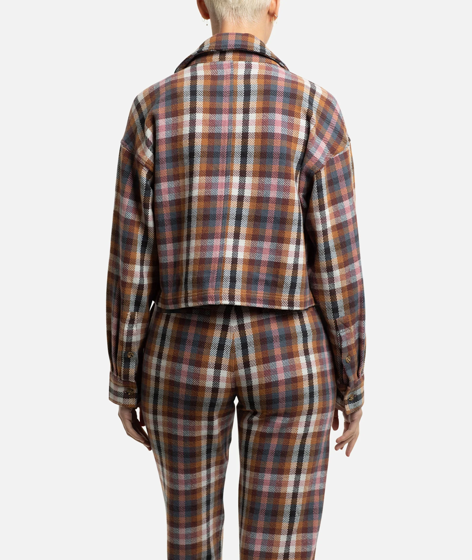 Shoreline Flannel Jacket - Pink - Image 3