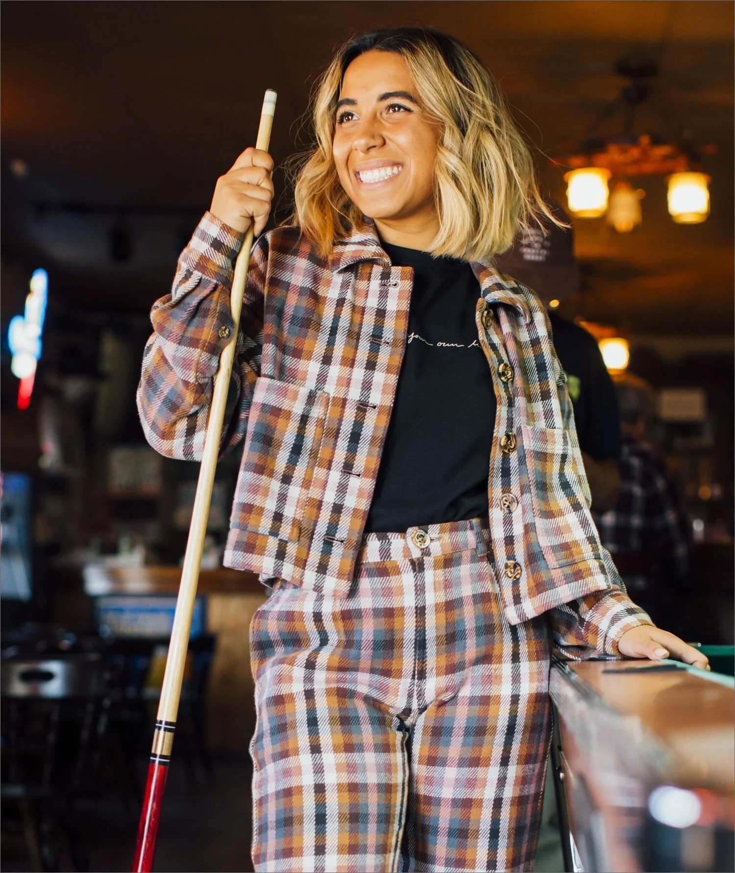 Shoreline Flannel Jacket - Pink - Image 4