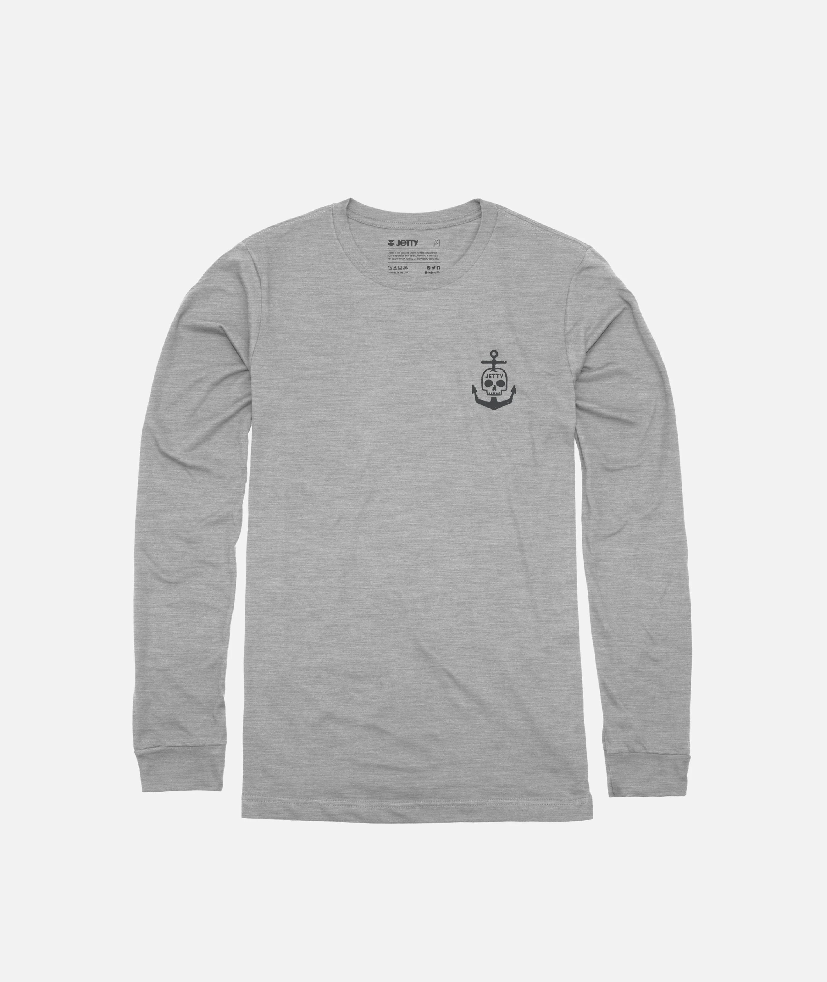 Sinker Long Sleeve - Athletic Heather - Image 2