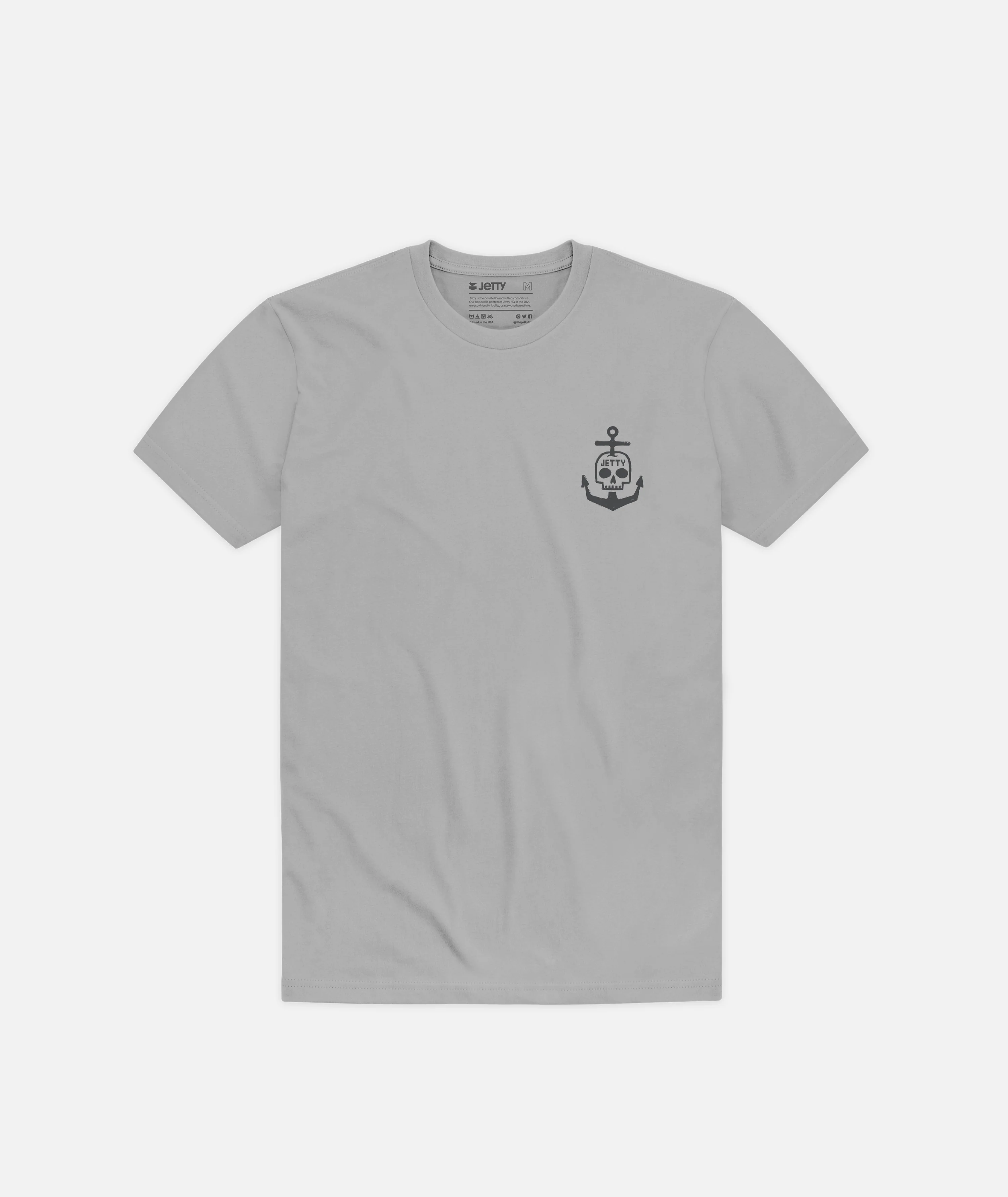 Sinker Tee - Light Grey - Image 2