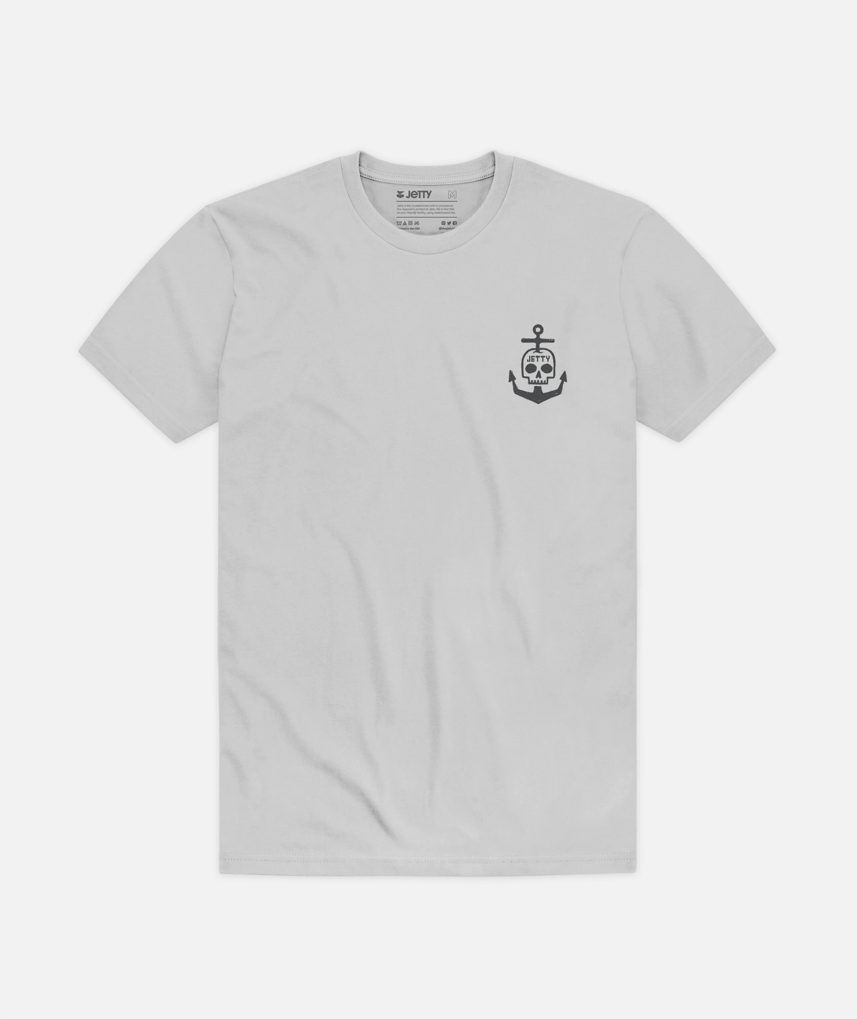 Sinker Tee - Silver - Image 2