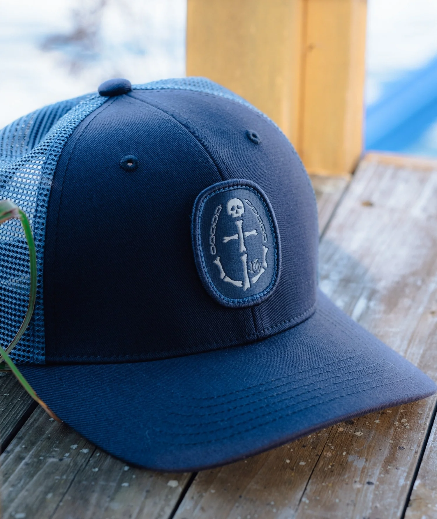 Skelly Hat - Navy - Image 3