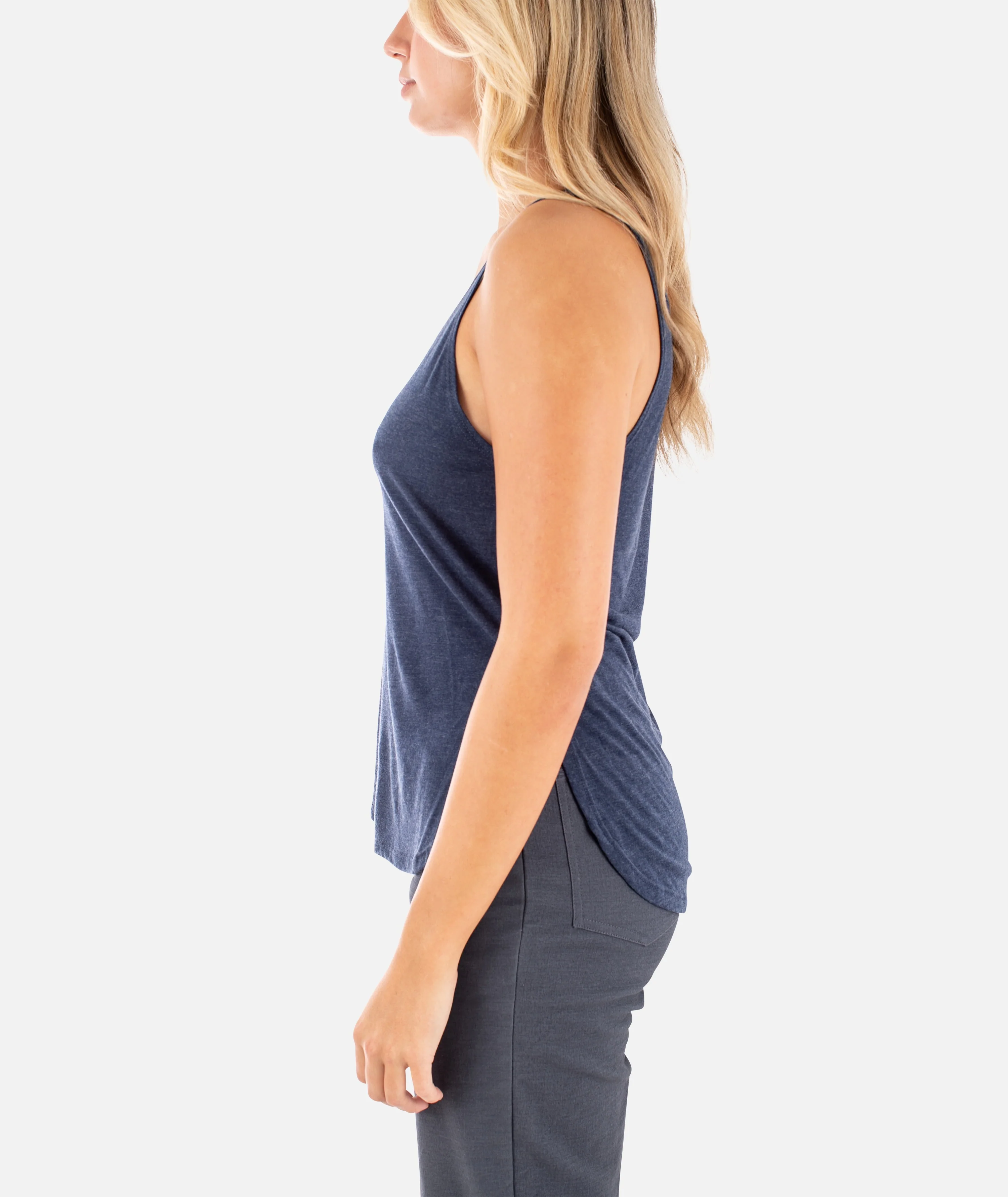 Smiles Tank - Navy - Image 2