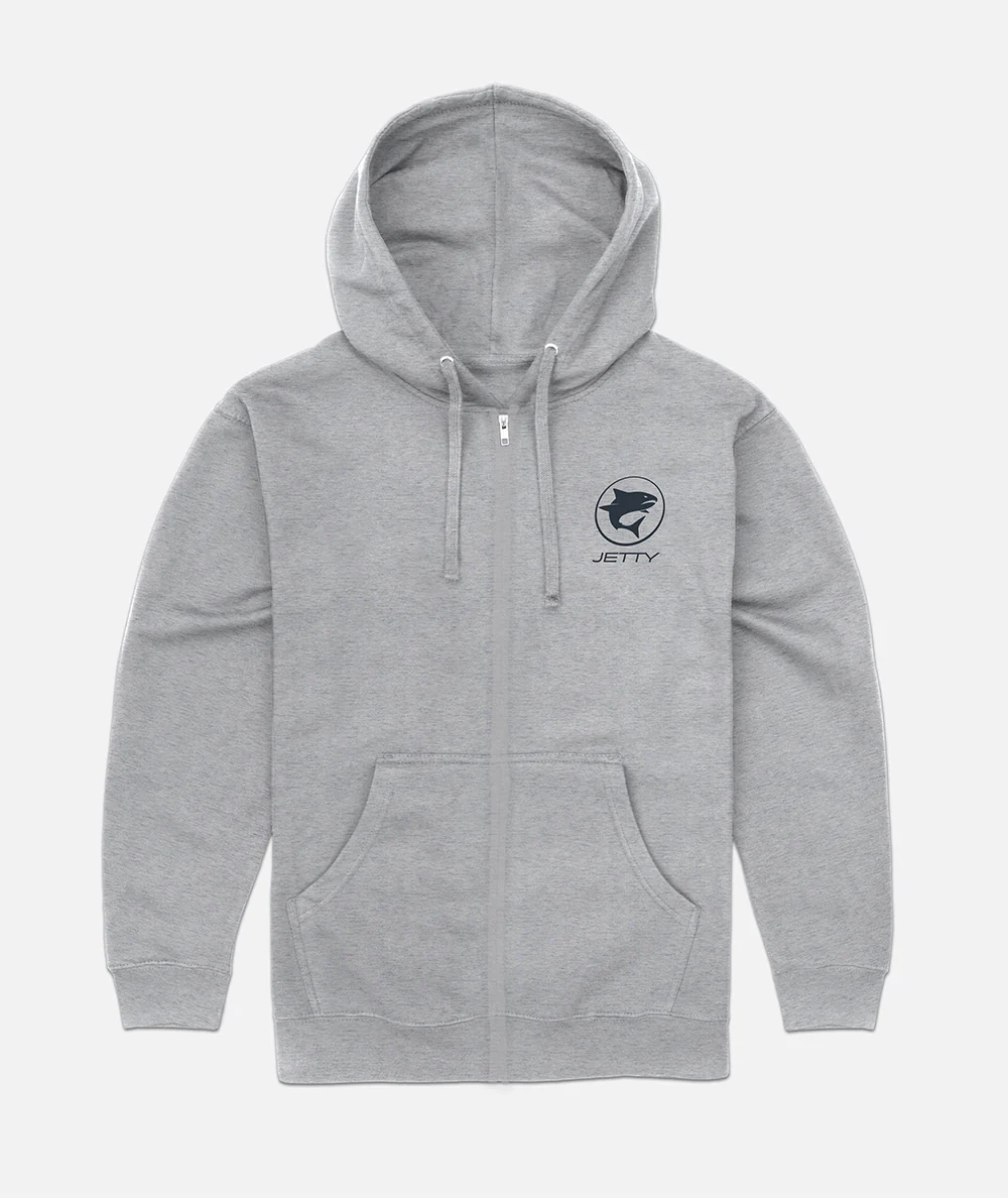Speedshark Zippy - Heather Grey