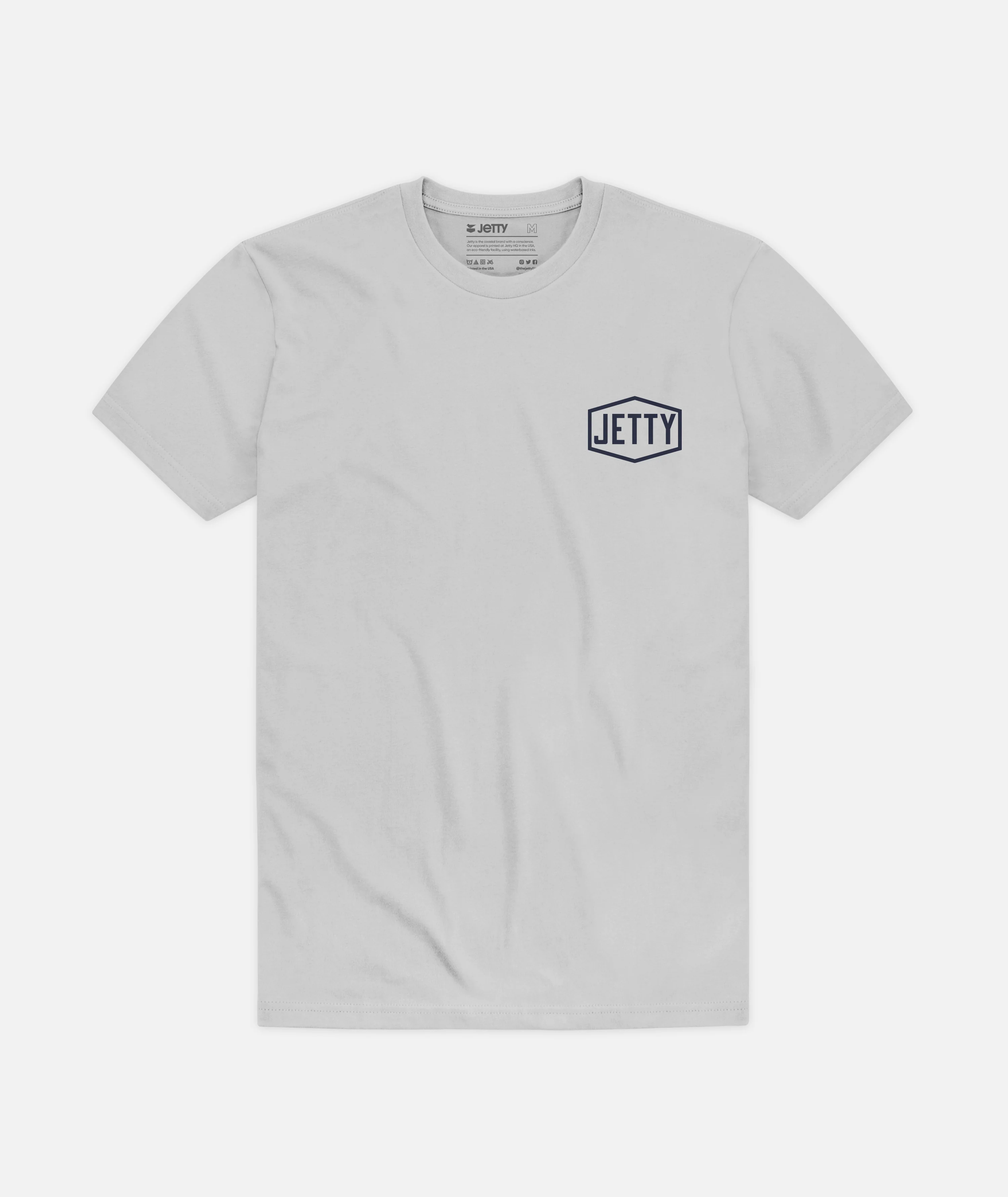 Squale Tee - Silver - Image 2
