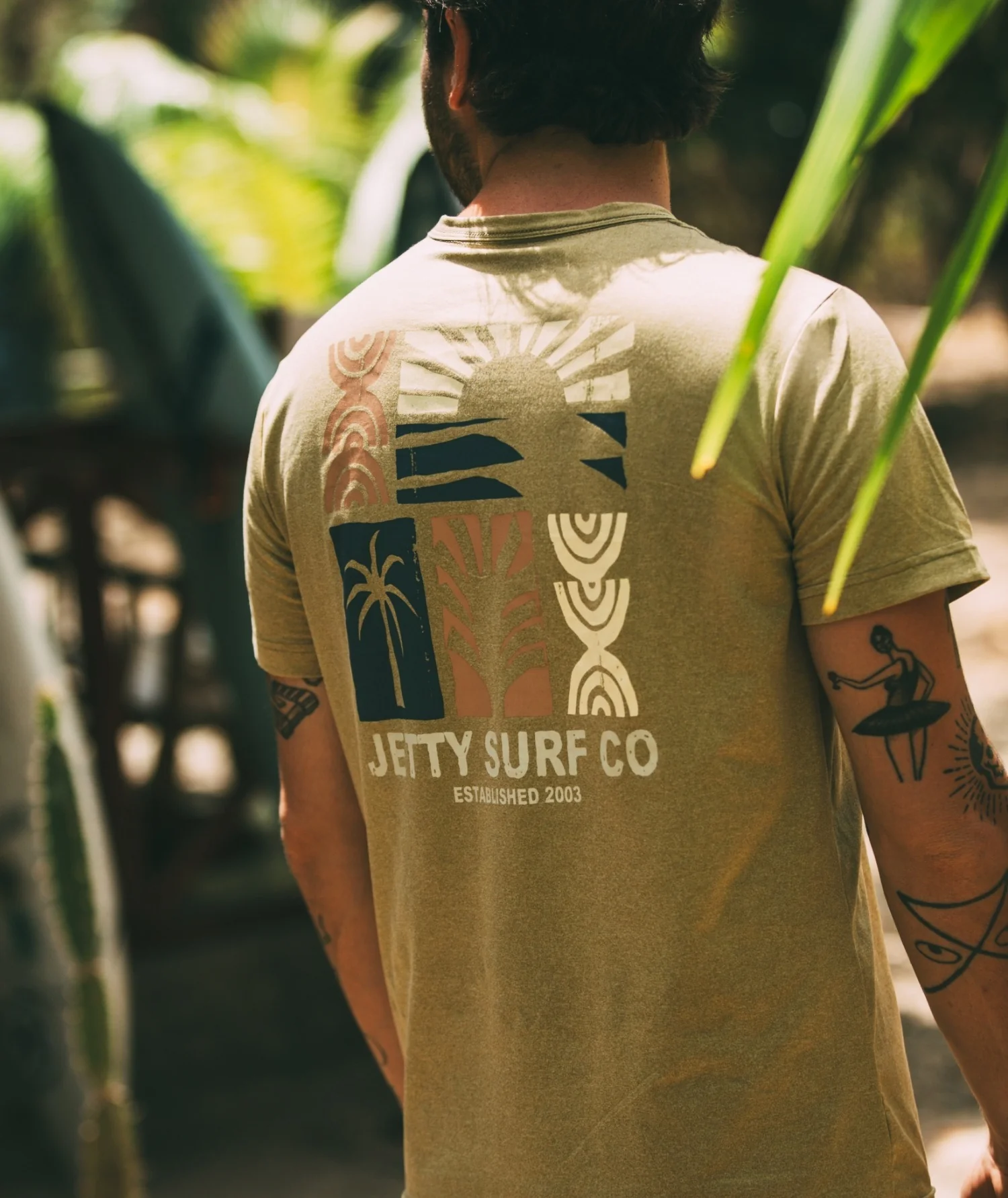 Striker Graphic Tee - Mustard - Image 3