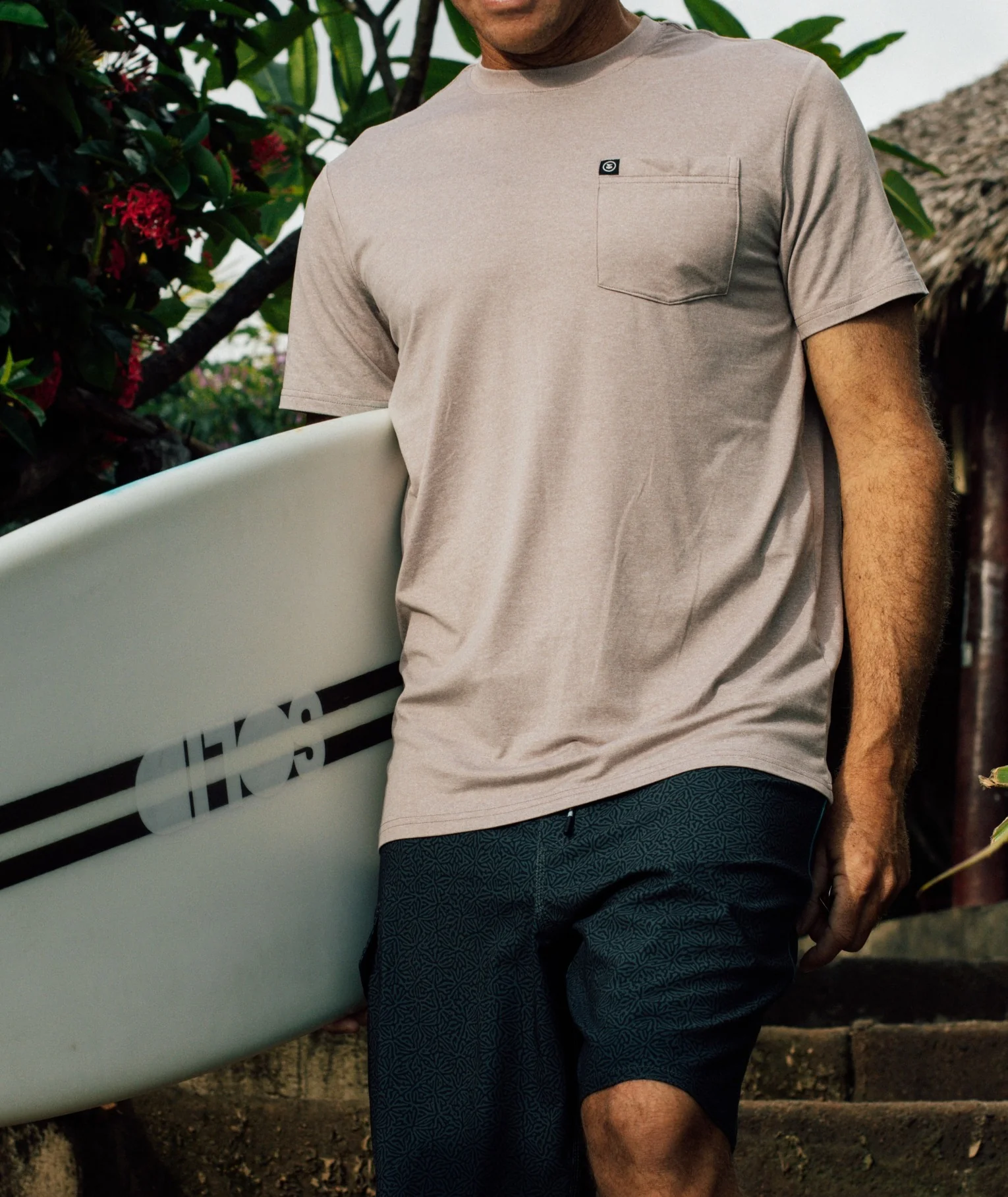 Striker Surf Shirt - Mauve - Image 3