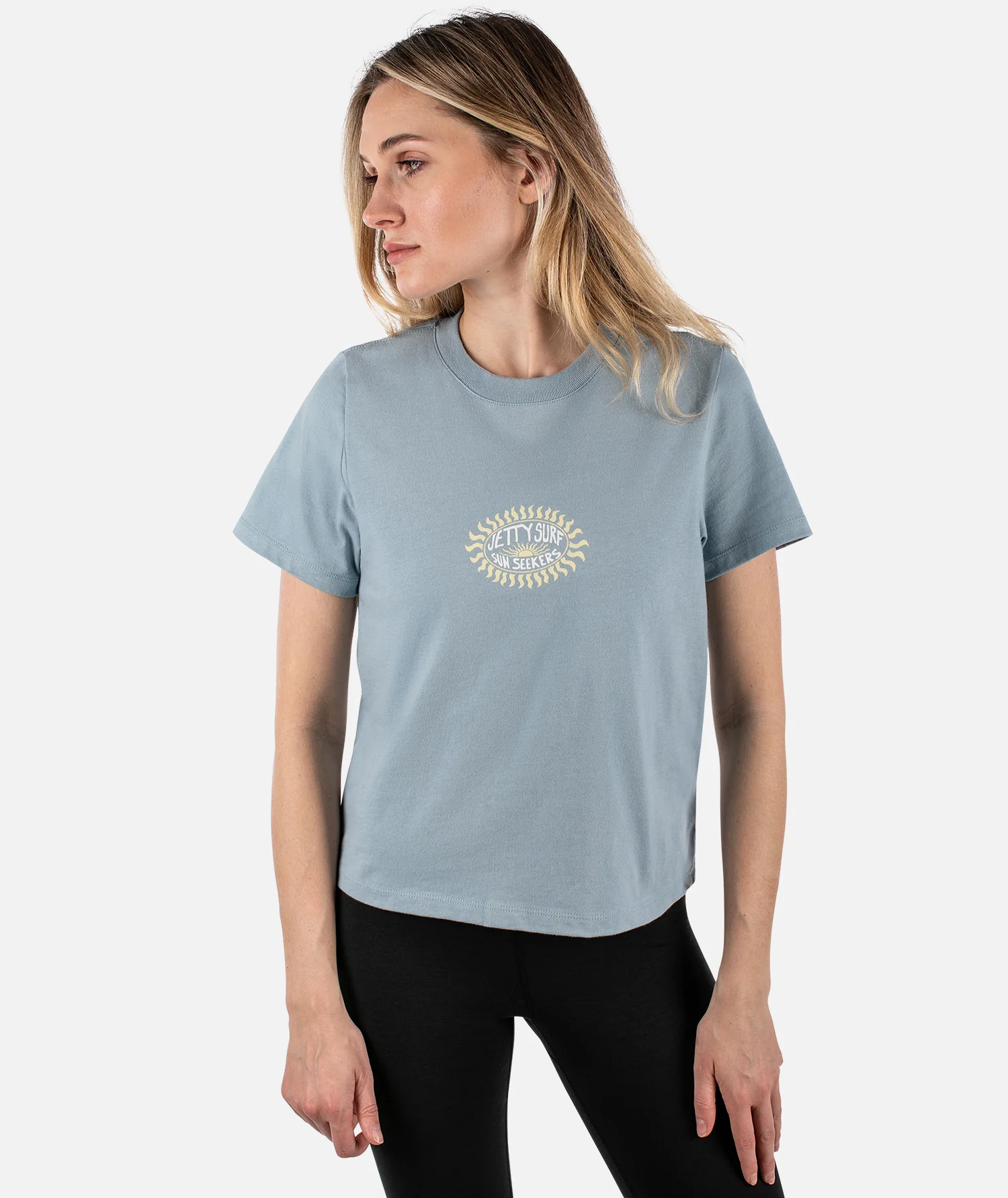 Sun Seeker Tee - Denim