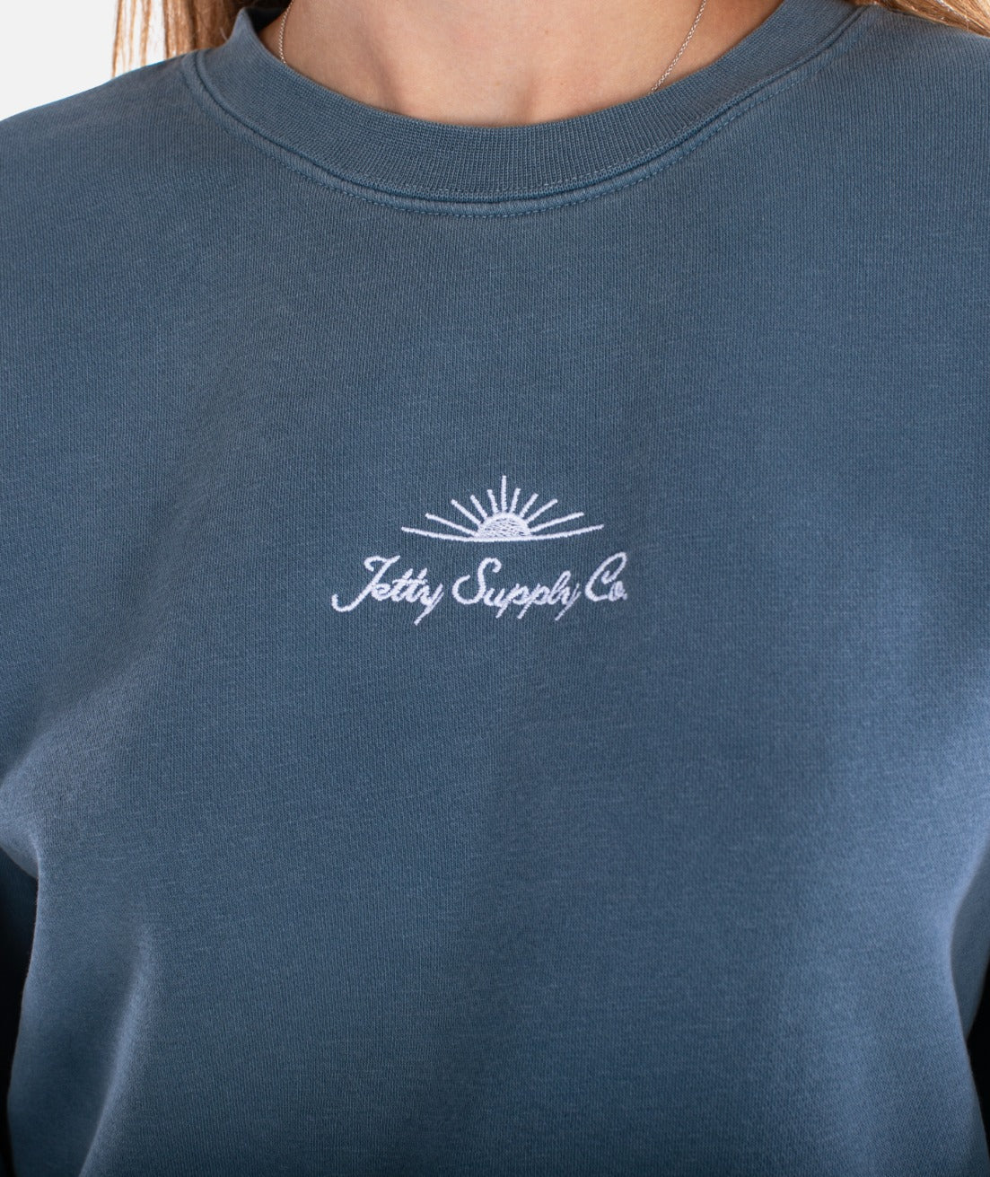 Sunlit Crewneck - Slate - Image 3