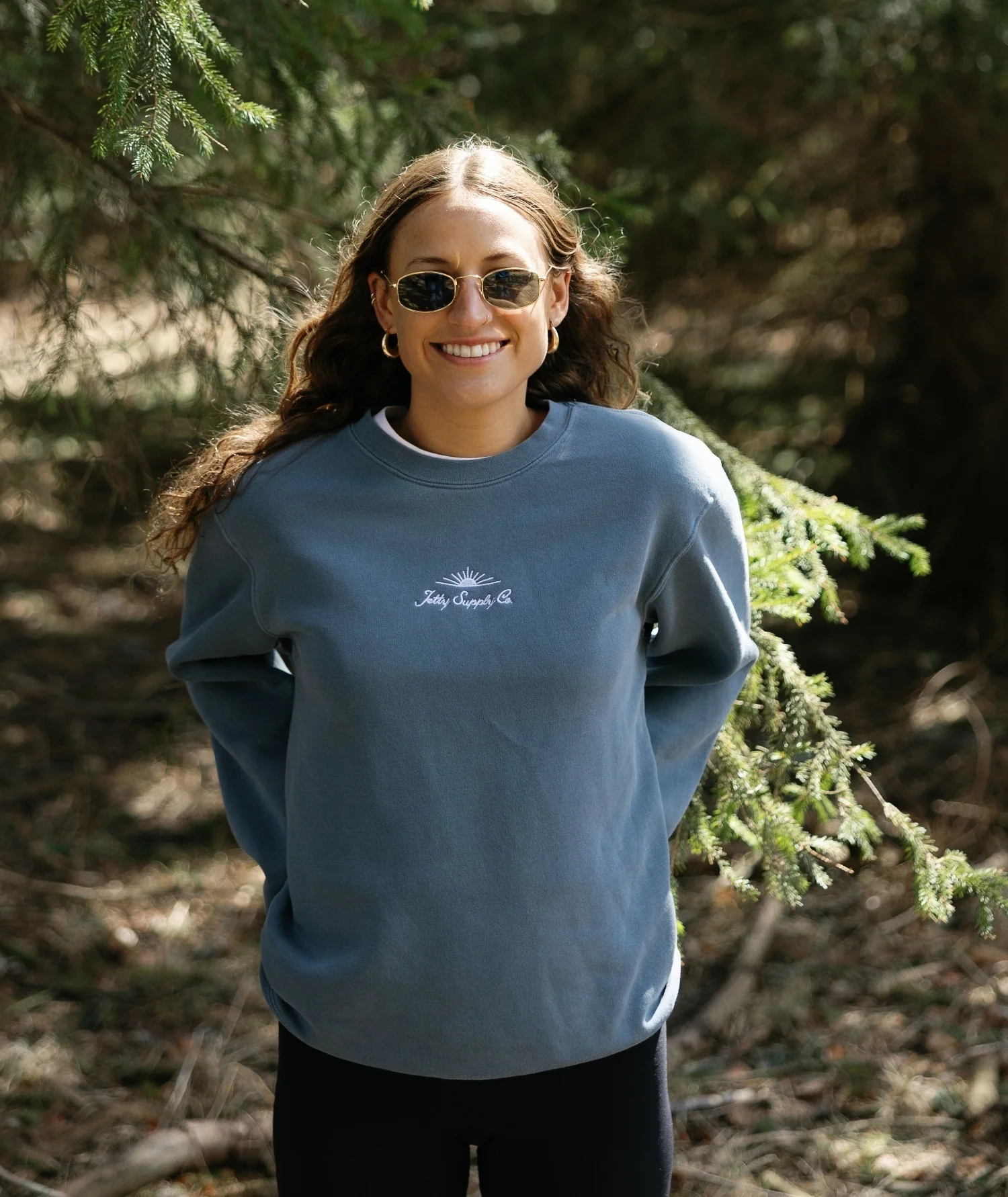 Sunlit Crewneck - Slate - Image 4