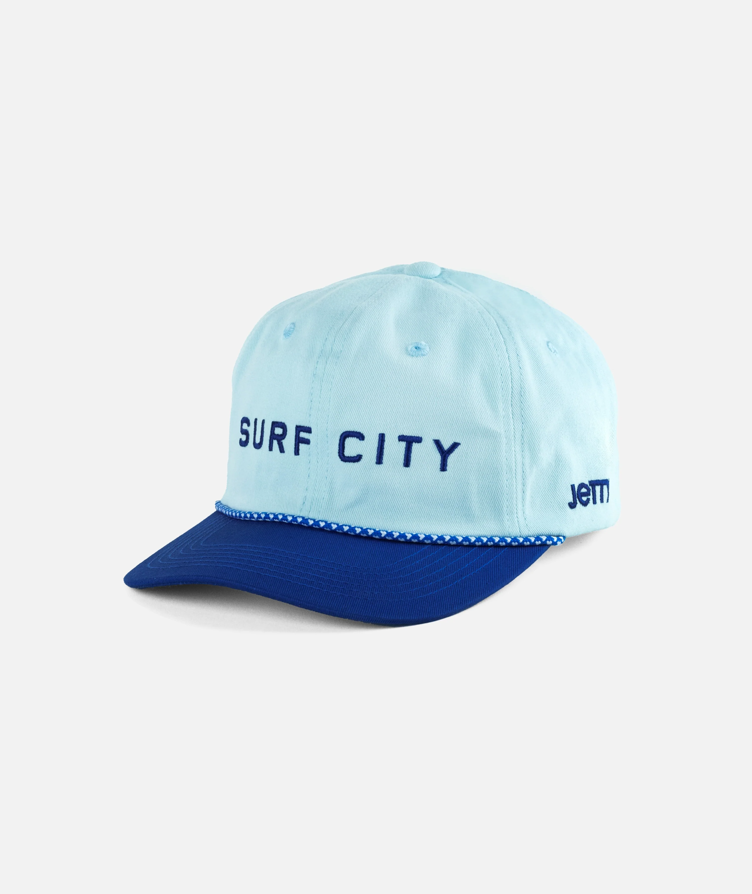 Surf City Snapback - Light Blue