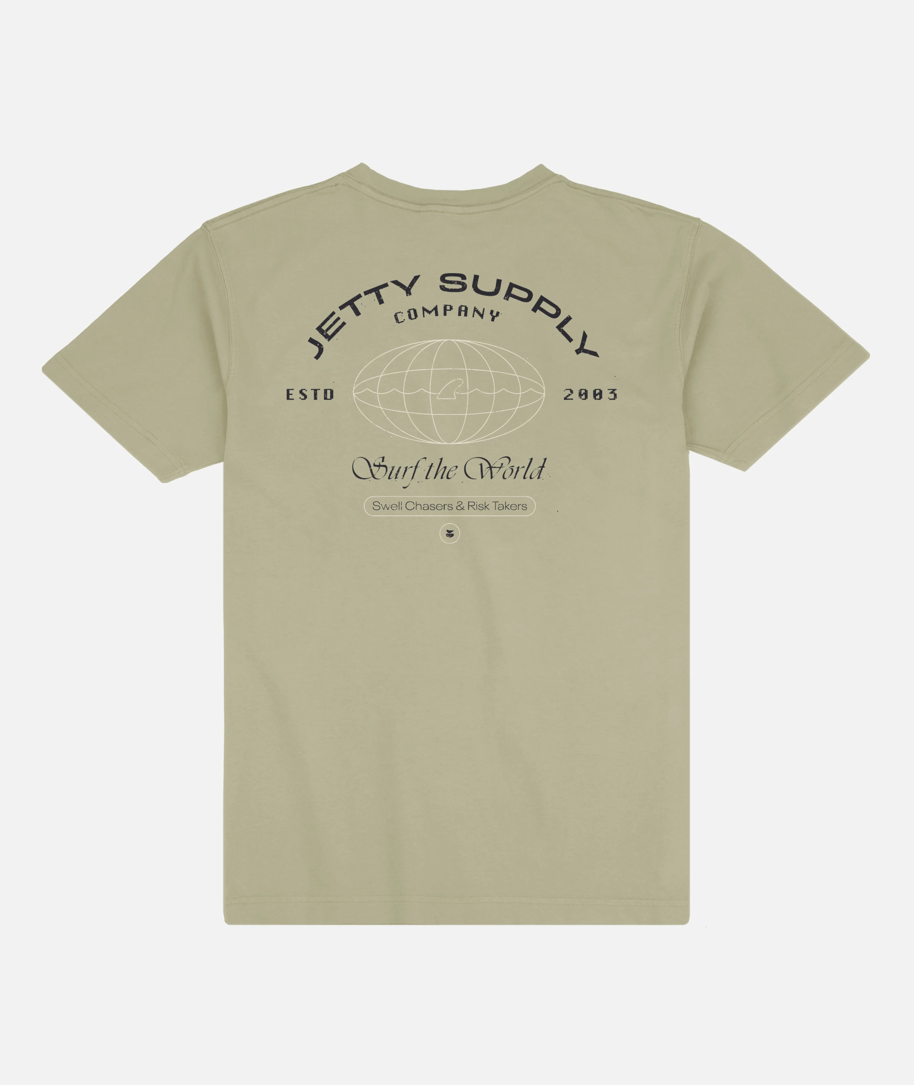 Surf World Tee - Bay Leaf
