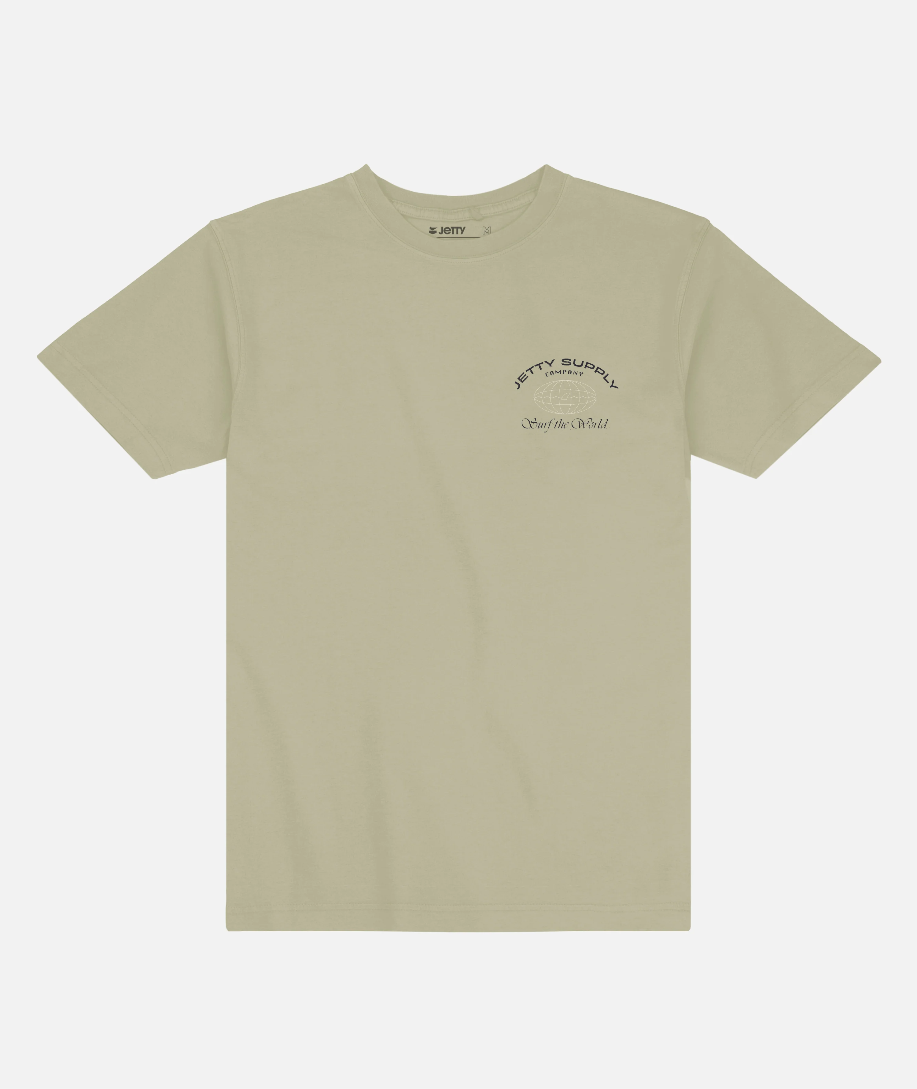 Surf World Tee - Bay Leaf - Image 3