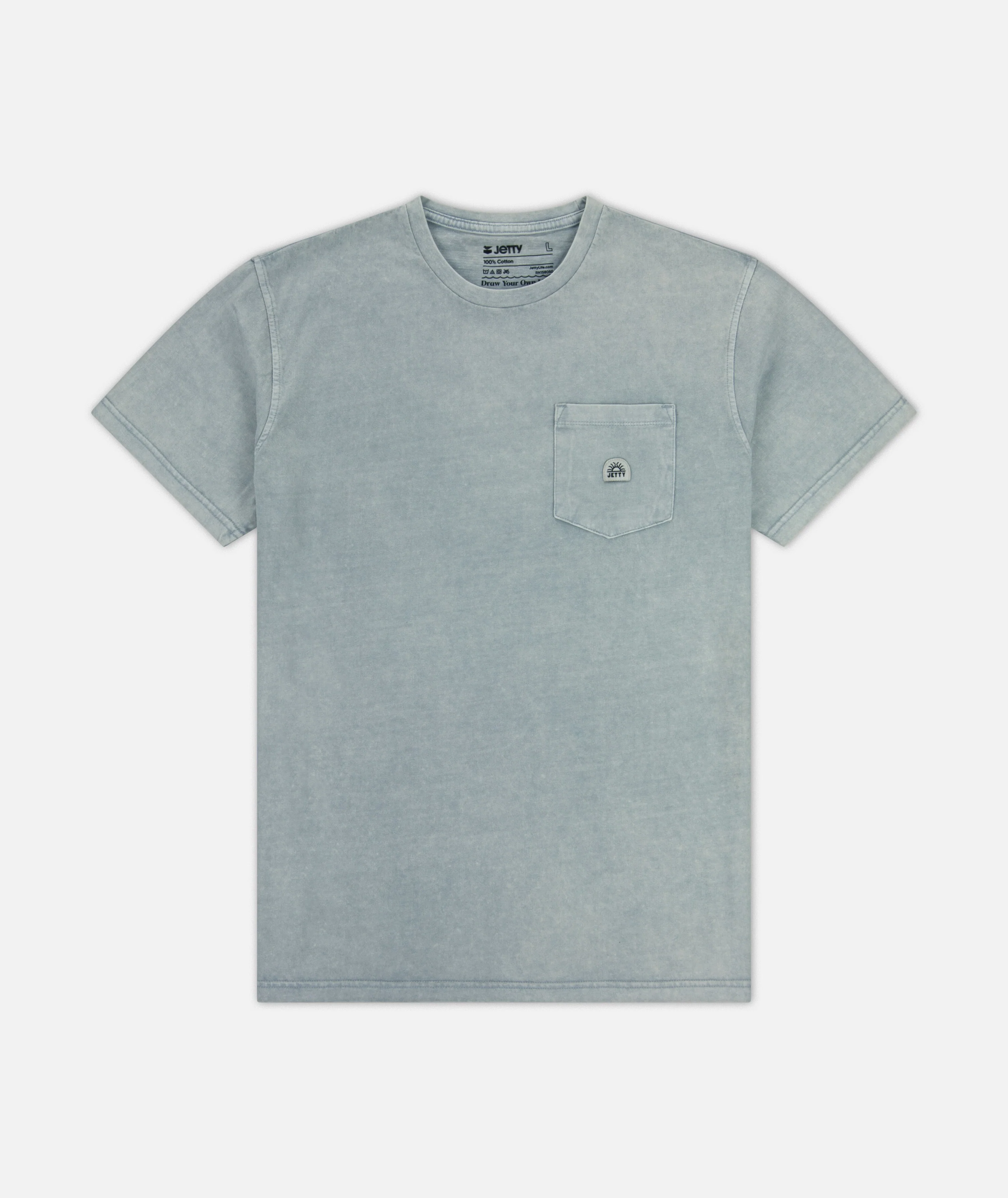 Tanker Heavyweight Tee - Light Blue