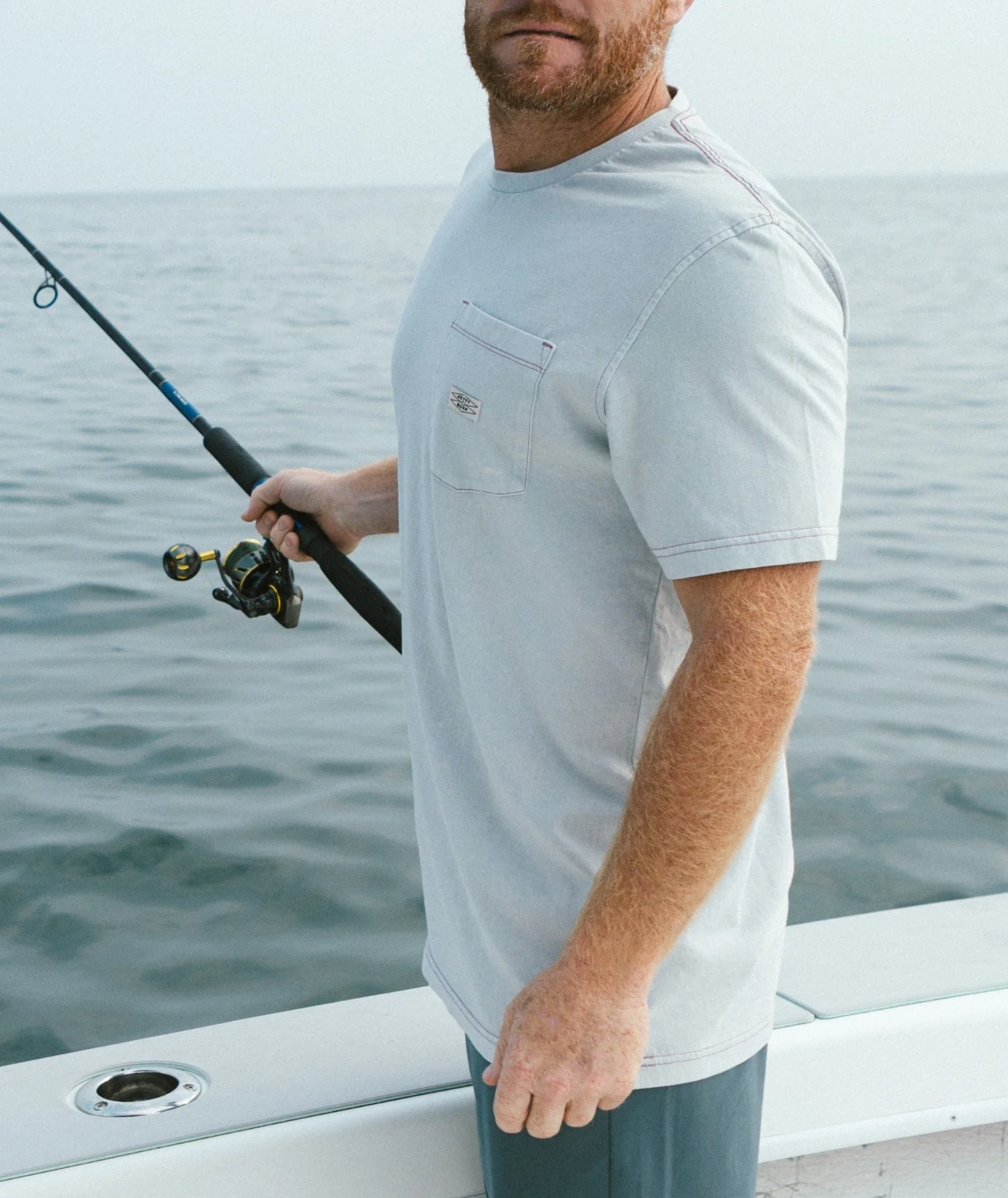 Tanker Tee - Light Blue - Image 2
