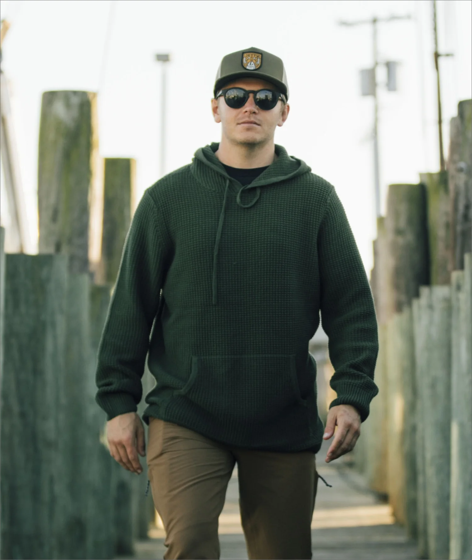 The Drift Hoodie Sweater - Graphite - Image 2