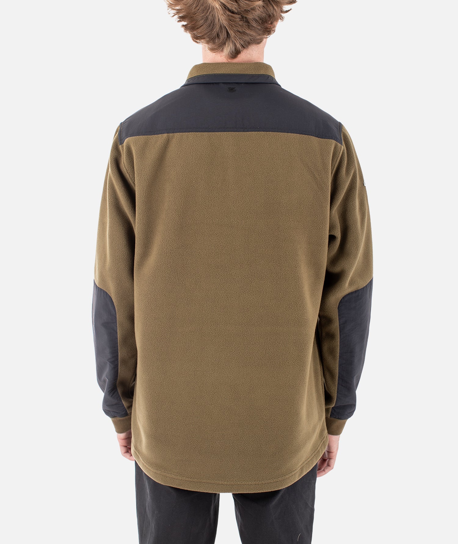 The Pines Fleece Jacket - Olive - Image 2