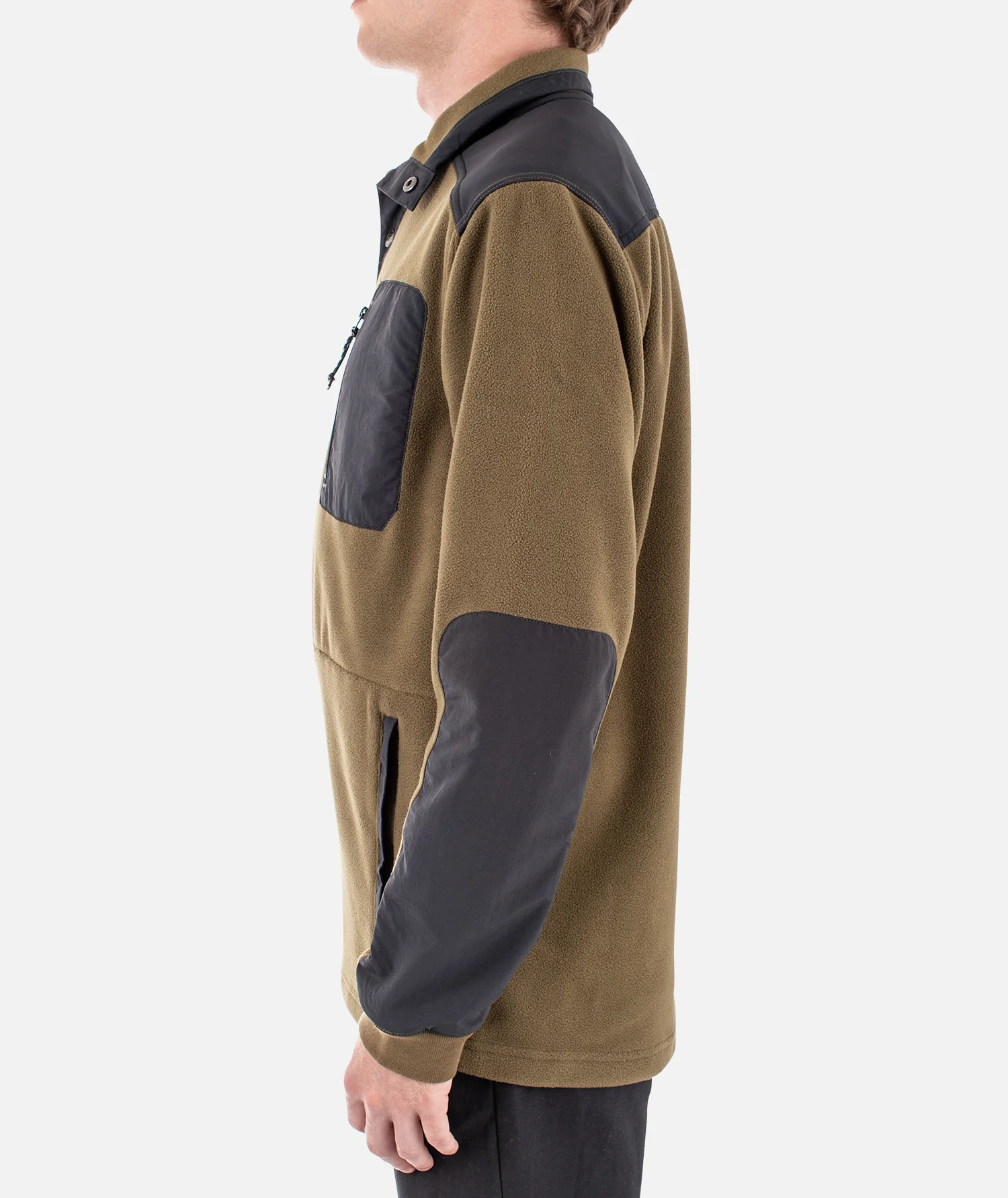 The Pines Fleece Jacket - Olive - Image 3