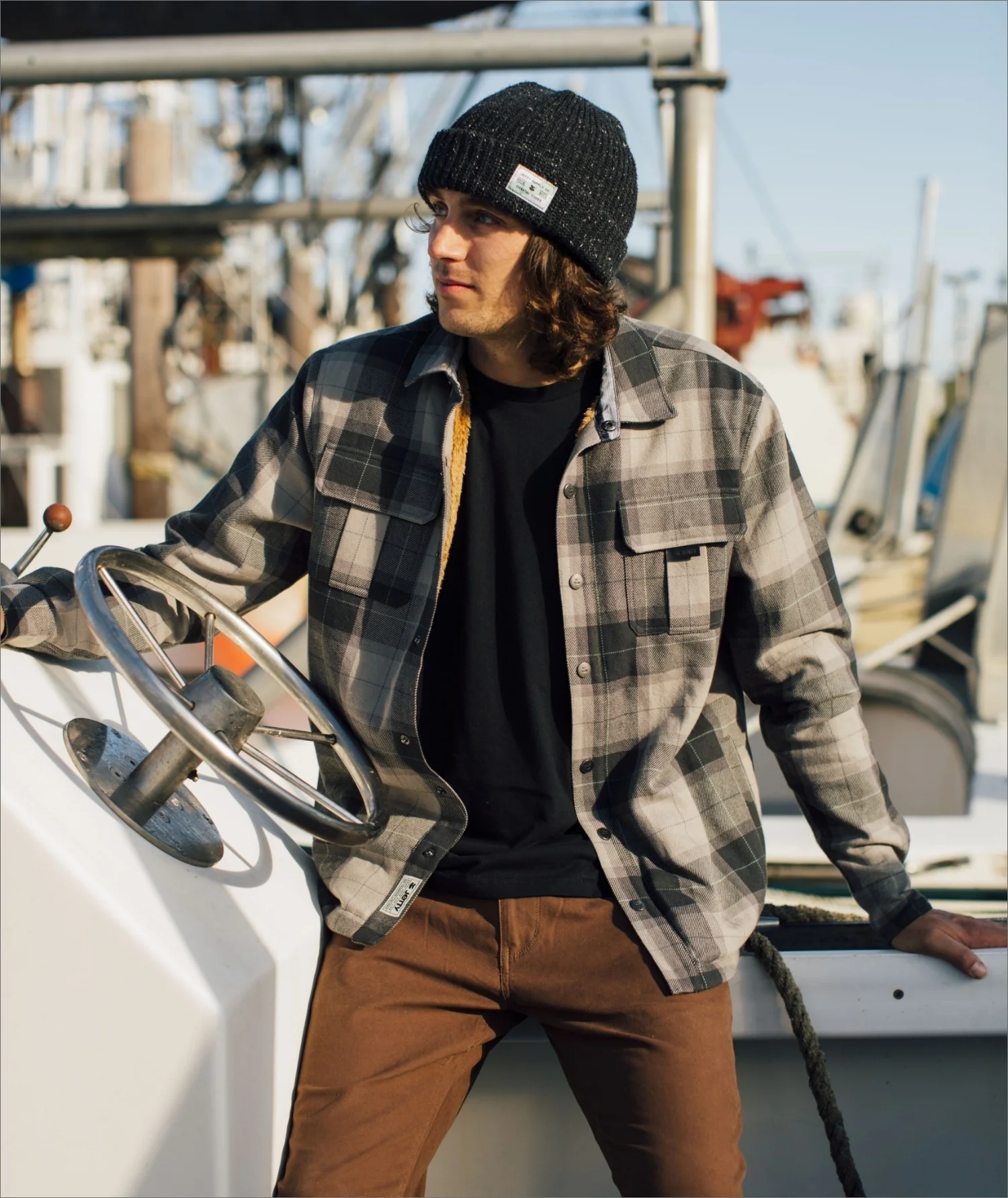 The Sherpa Jacket - Black - Image 3