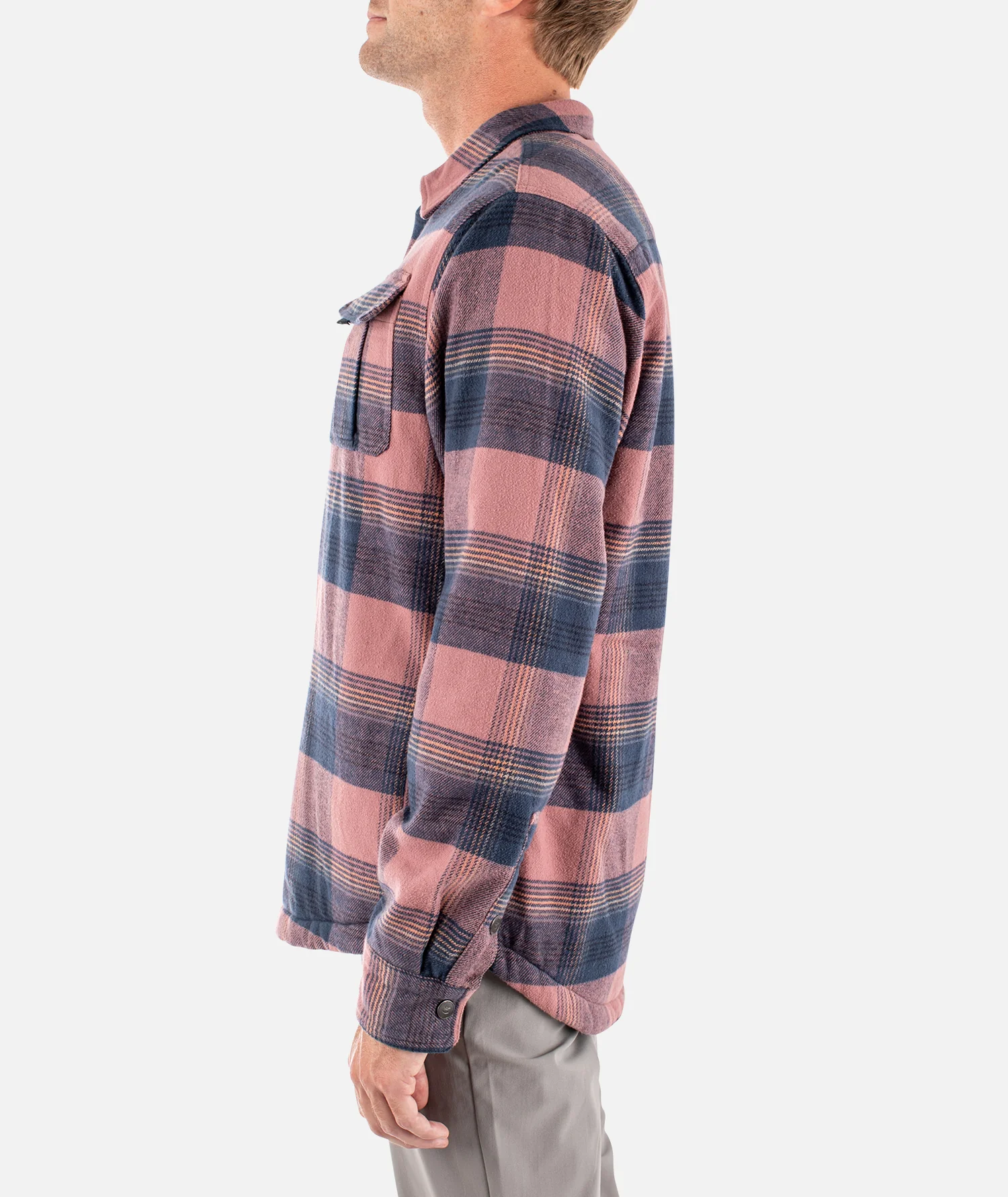The Sherpa Jacket - Mauve - Image 4