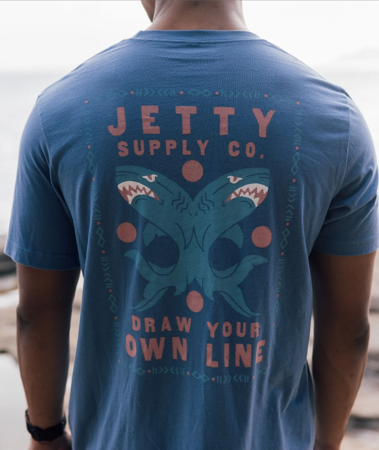 Thrash Tee - Blue - Image 3