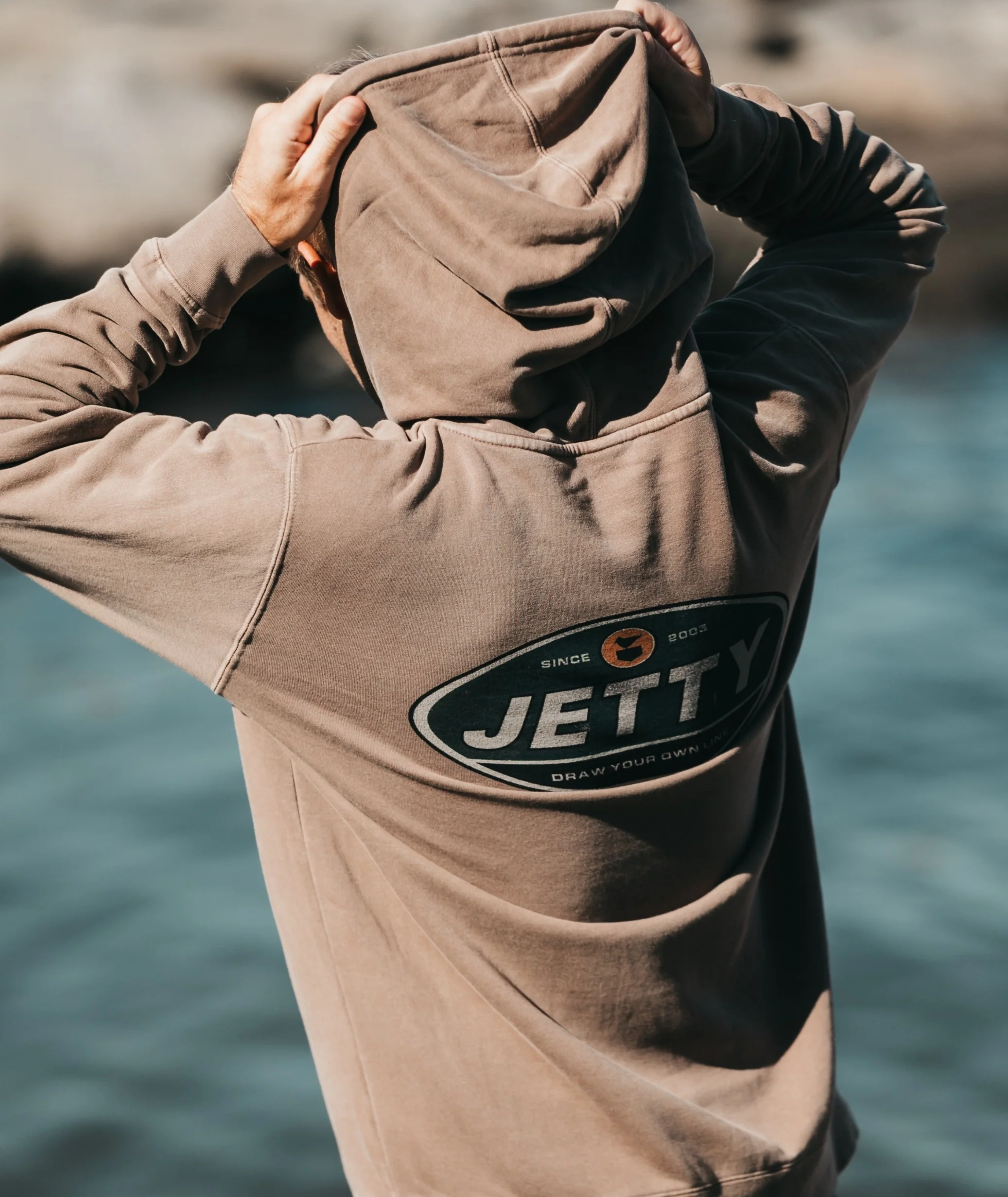Throwback Hoodie - Brown - Image 3