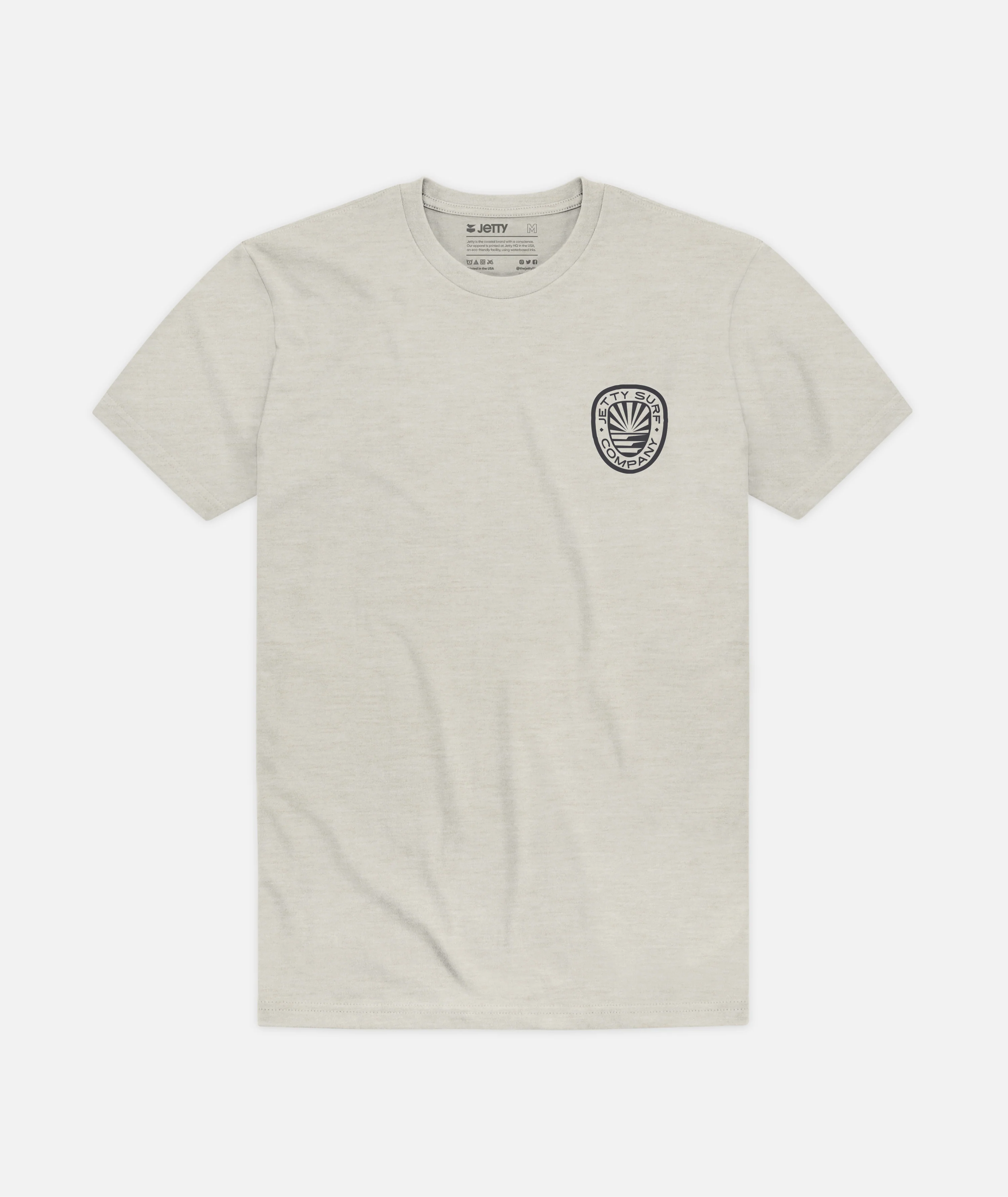 Tidecrest Tee - Cement Tri Blend - Image 2