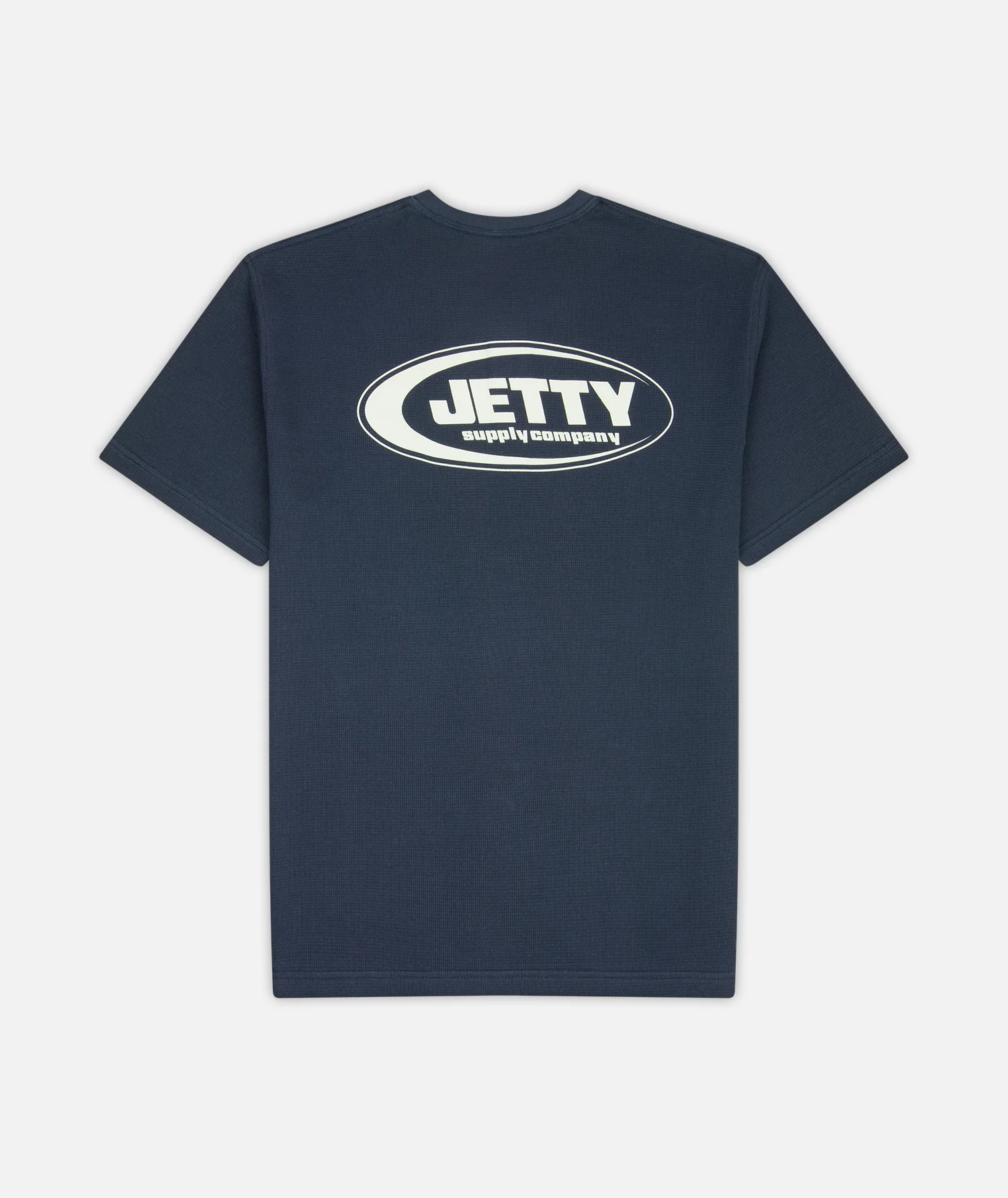 Trench Waffle Tee - Navy