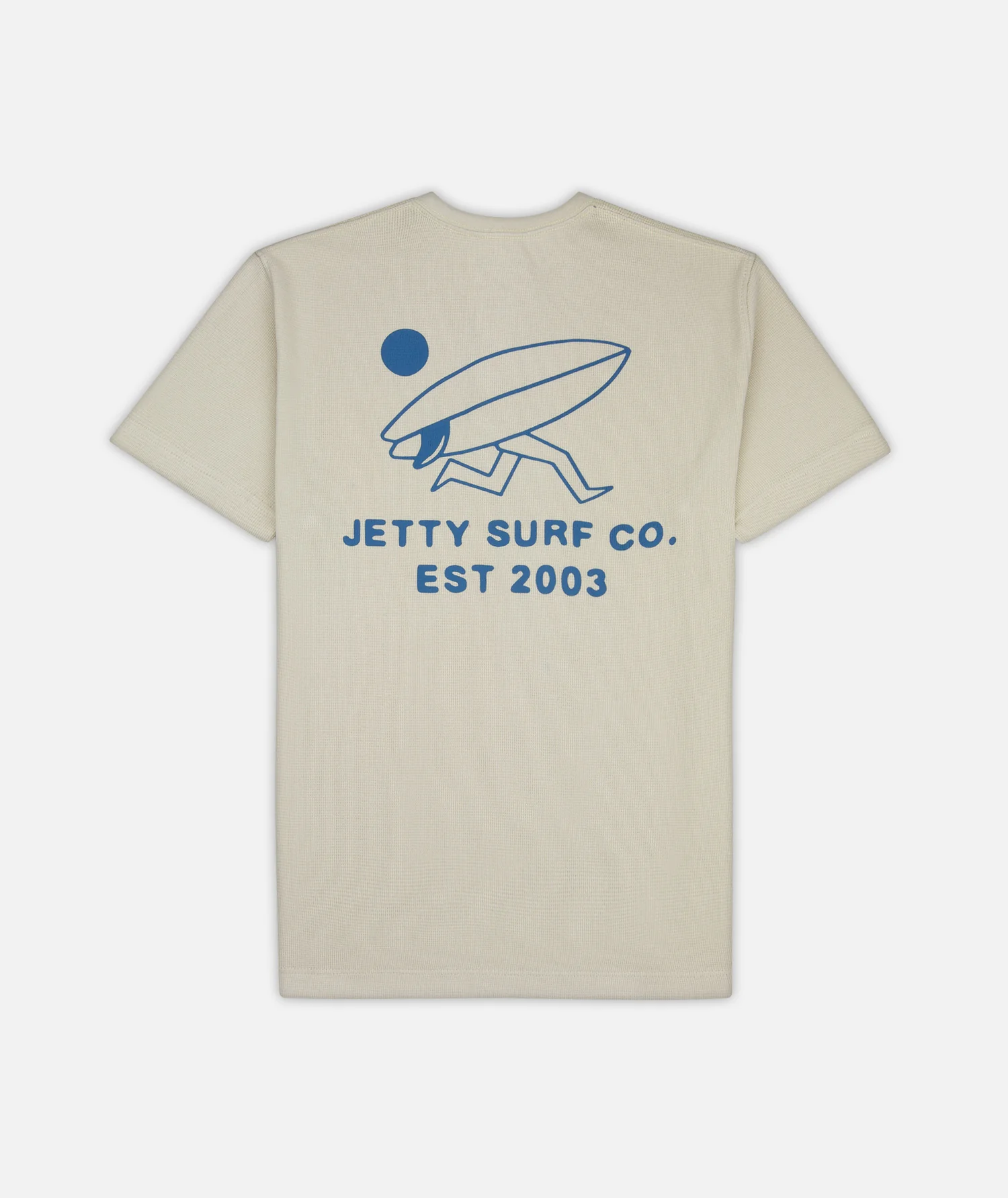 Trench Waffle Tee - White