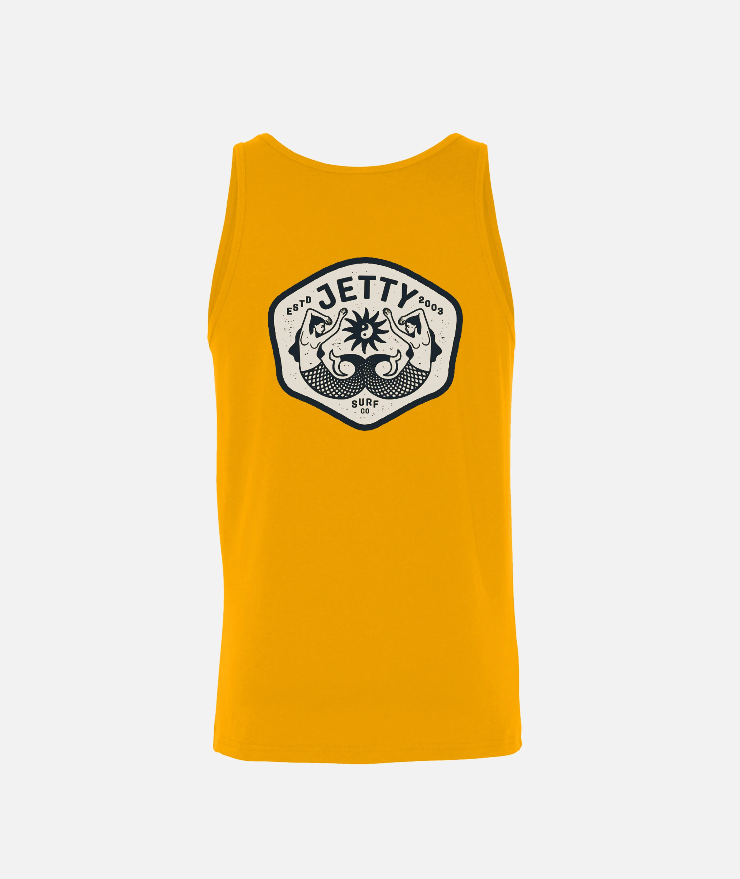 Twin Tails Tank - Mustard