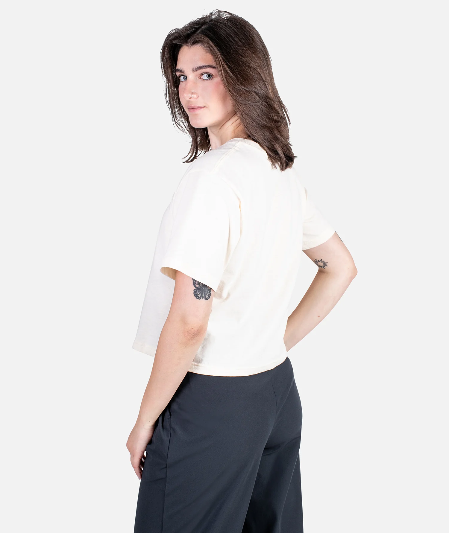 Uncharted Boxy Tee - Cream - Image 2