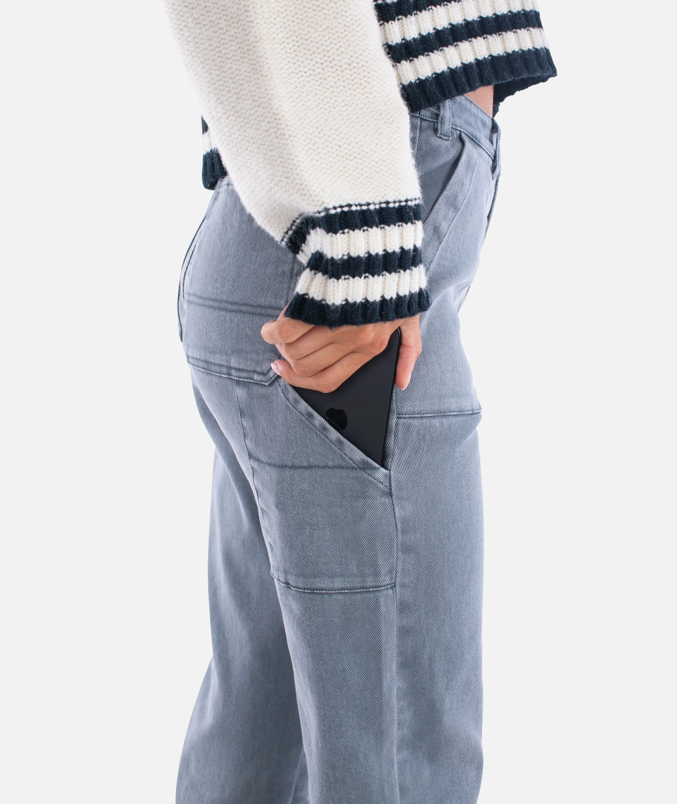 Venice Utility Pant - Blue - Image 6