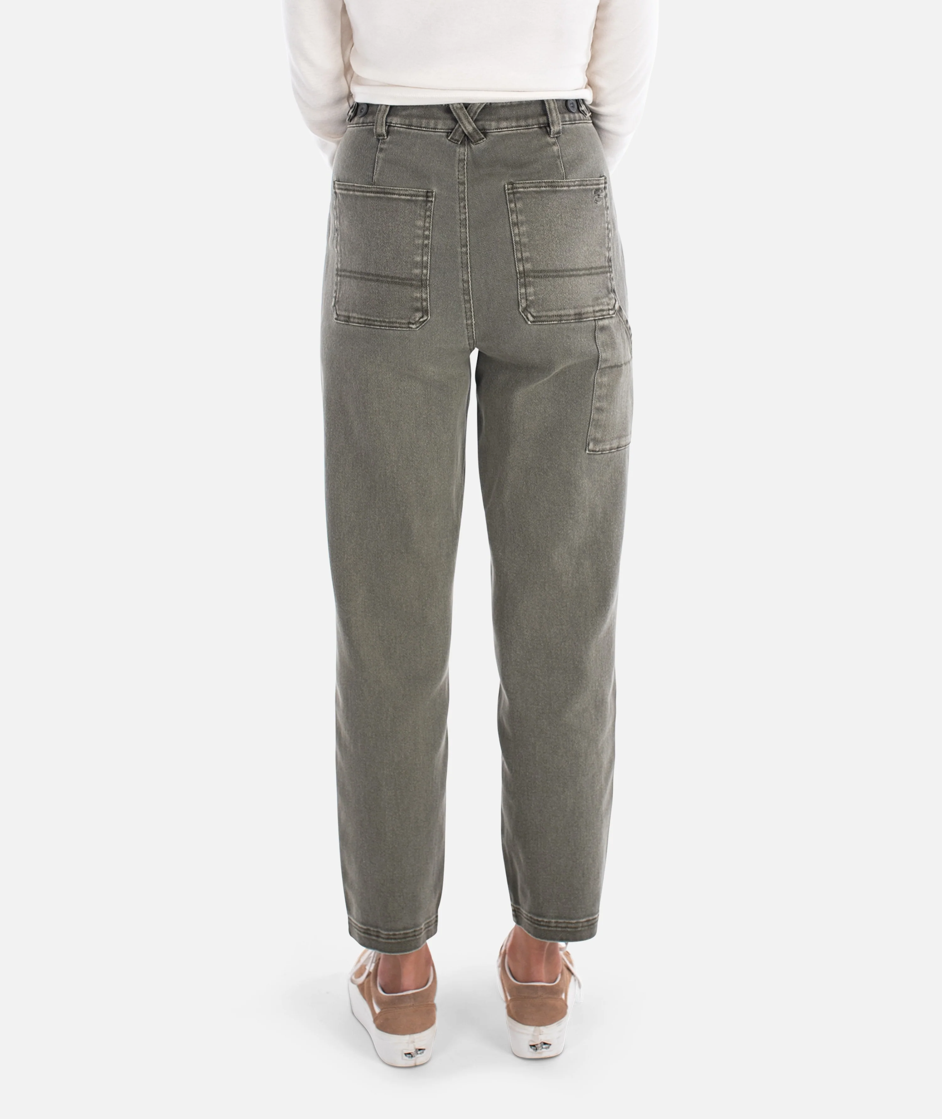 Venice Utility Pant - Olive - Image 3