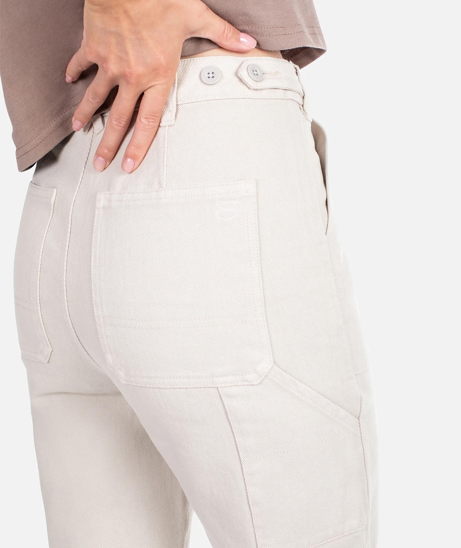 Venice Utility Pant - Pumice - Image 4