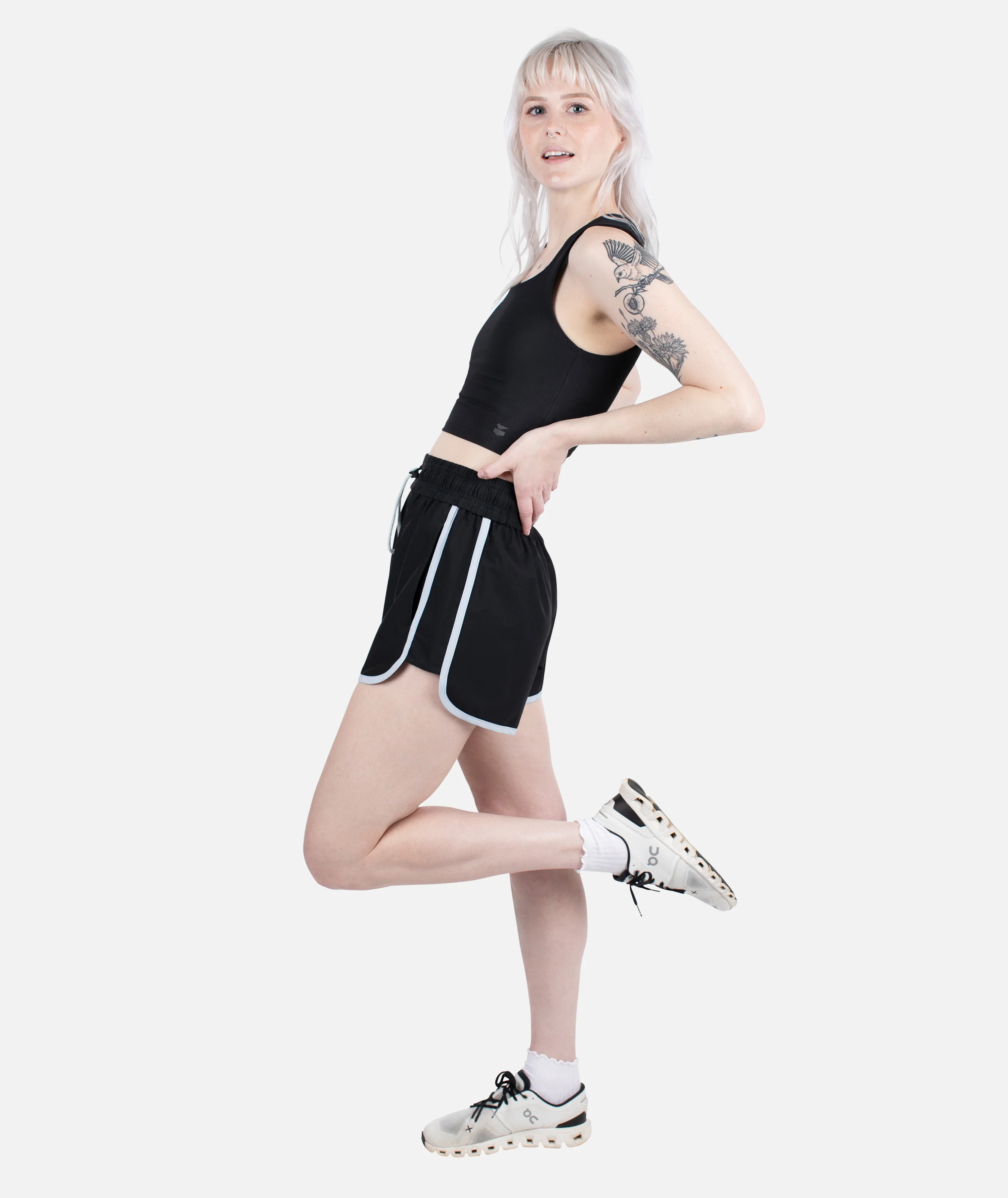 Ventnor Active Shorts - Black - Image 7