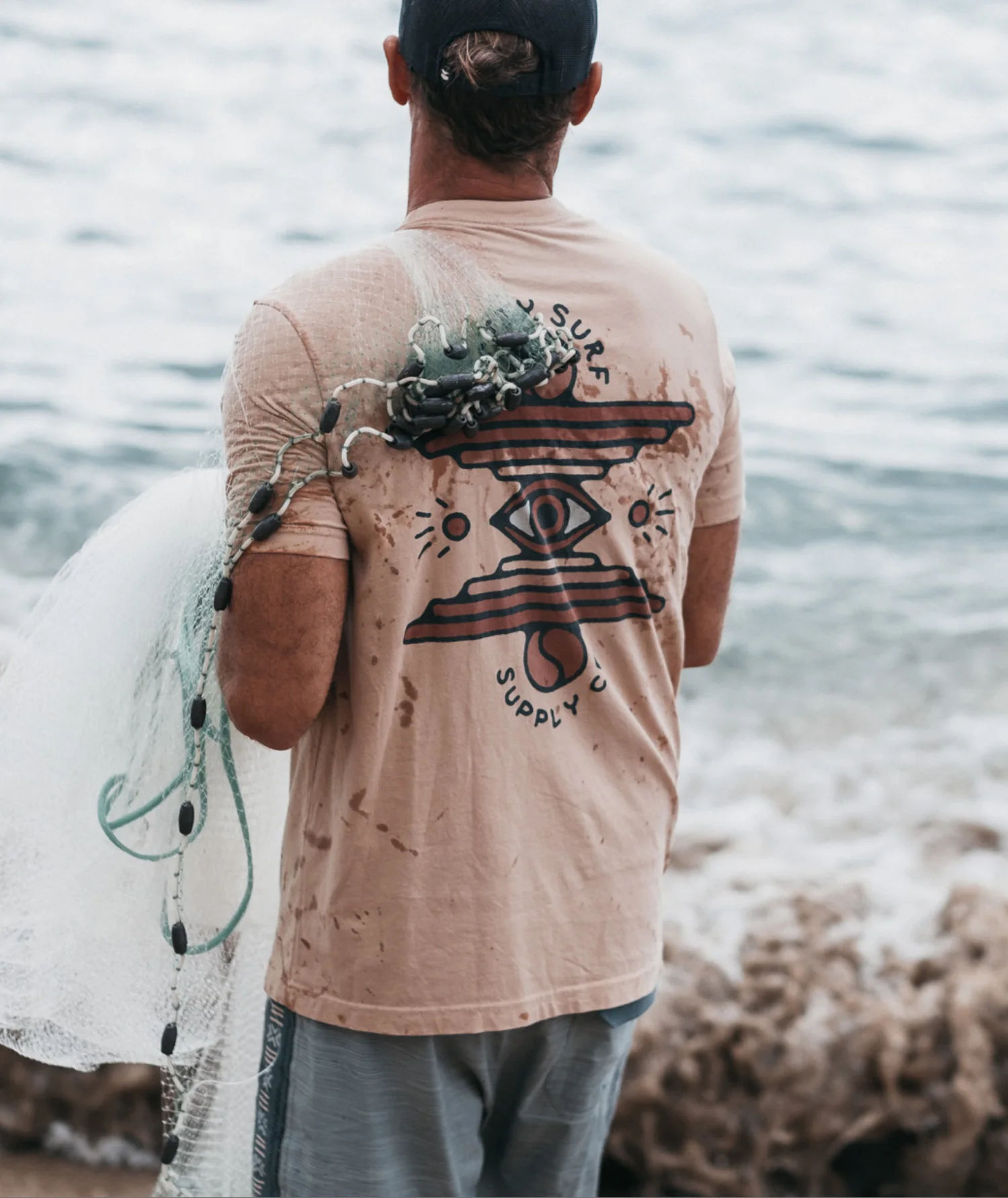 Visions Tee - Sand - Image 3