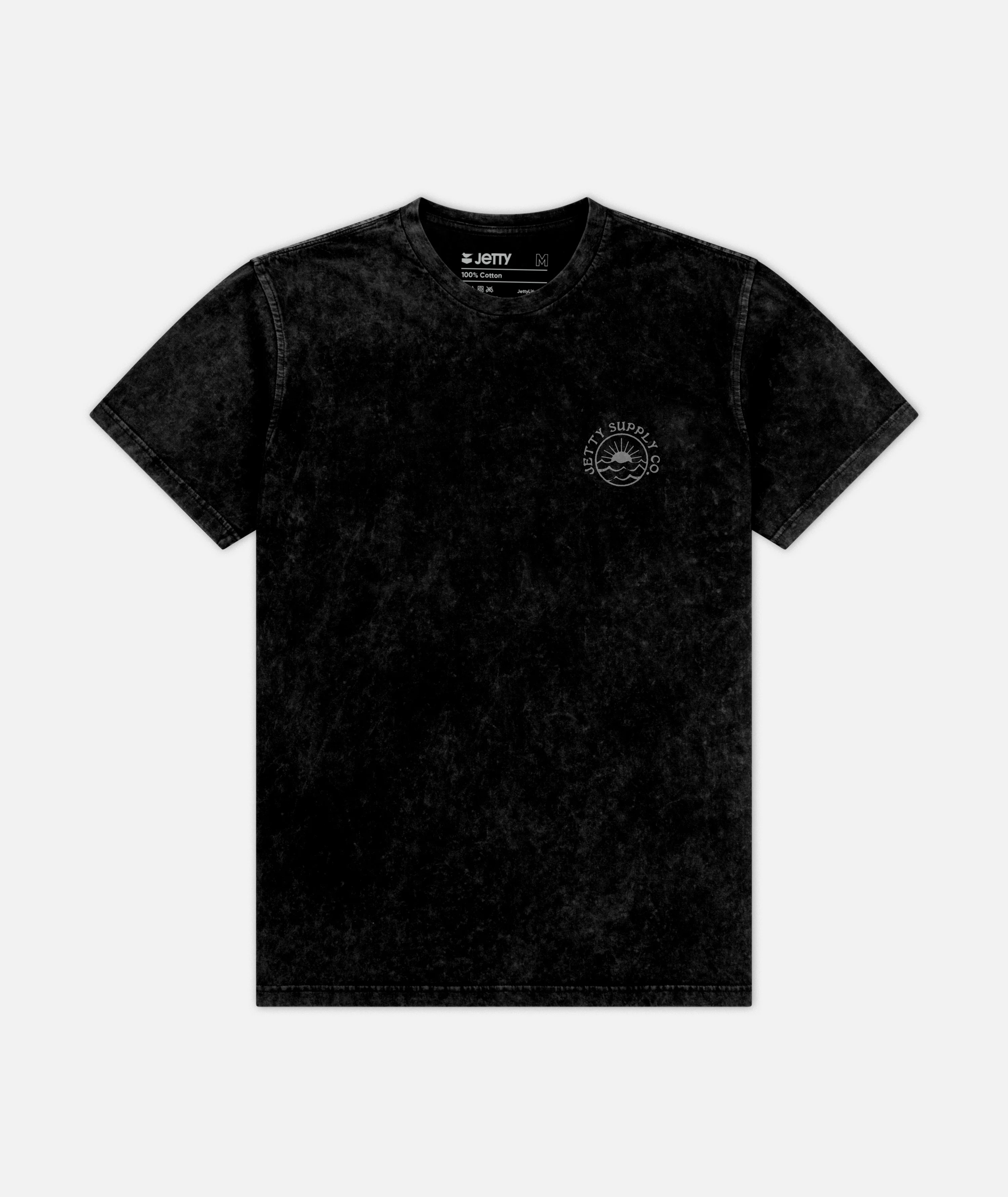 Waiting on Waves Tee - Black - Image 2