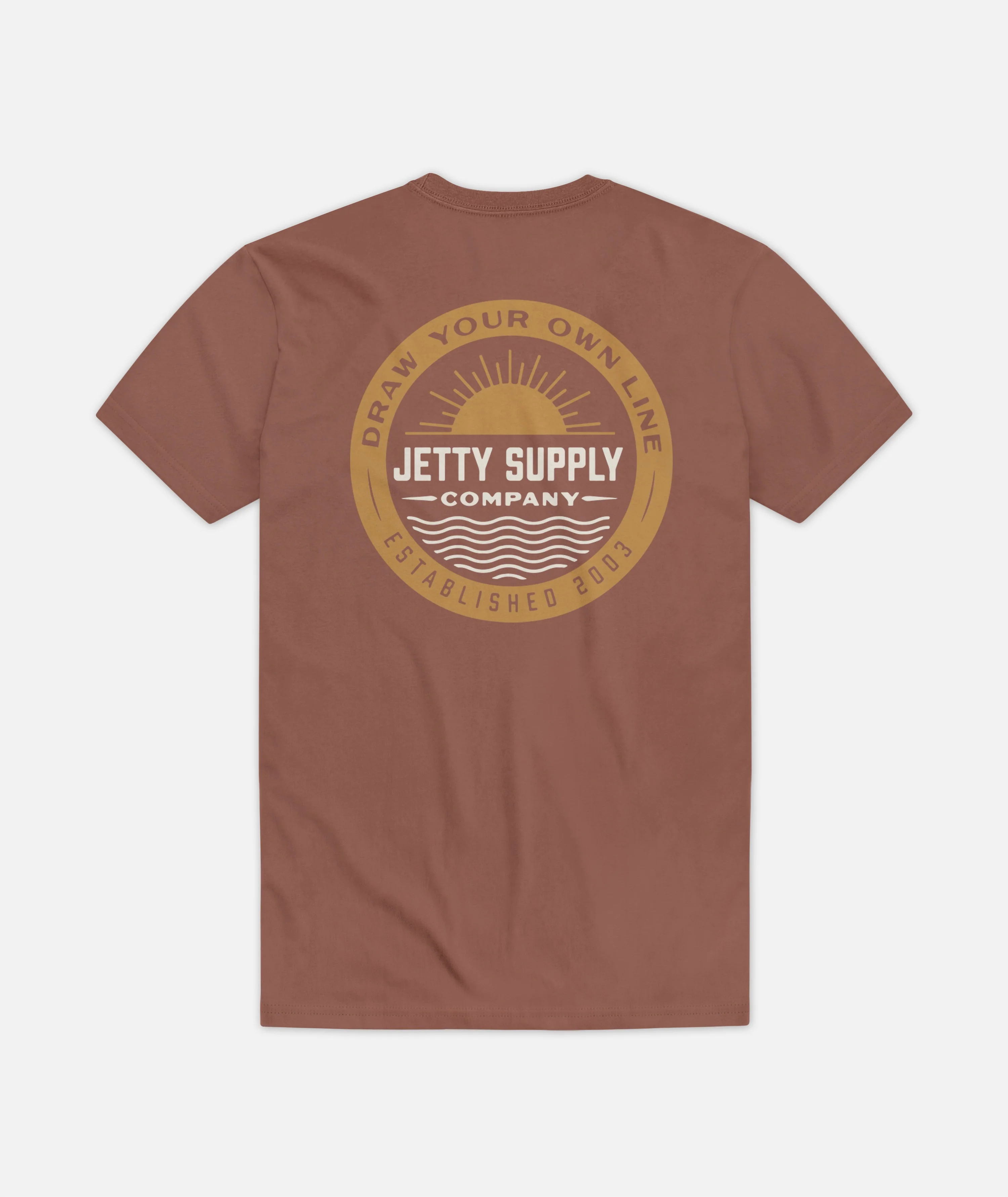 Waterline Tee - Brown