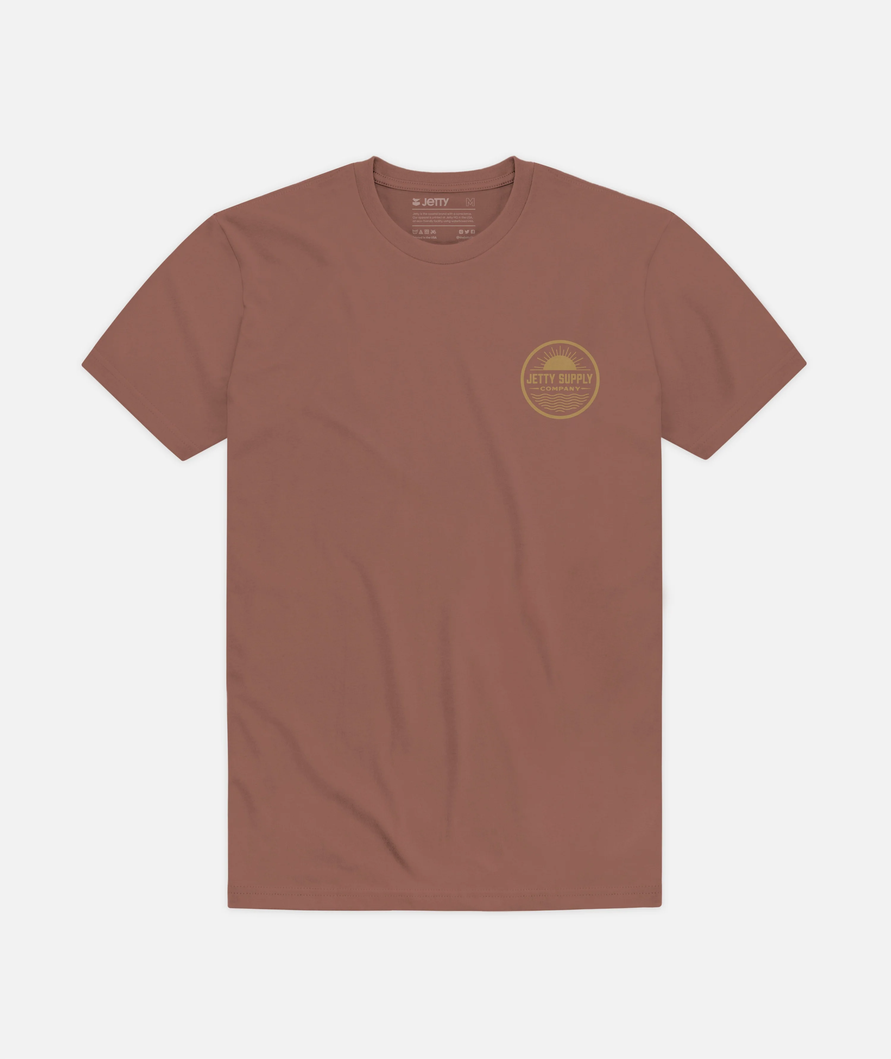 Waterline Tee - Brown - Image 2