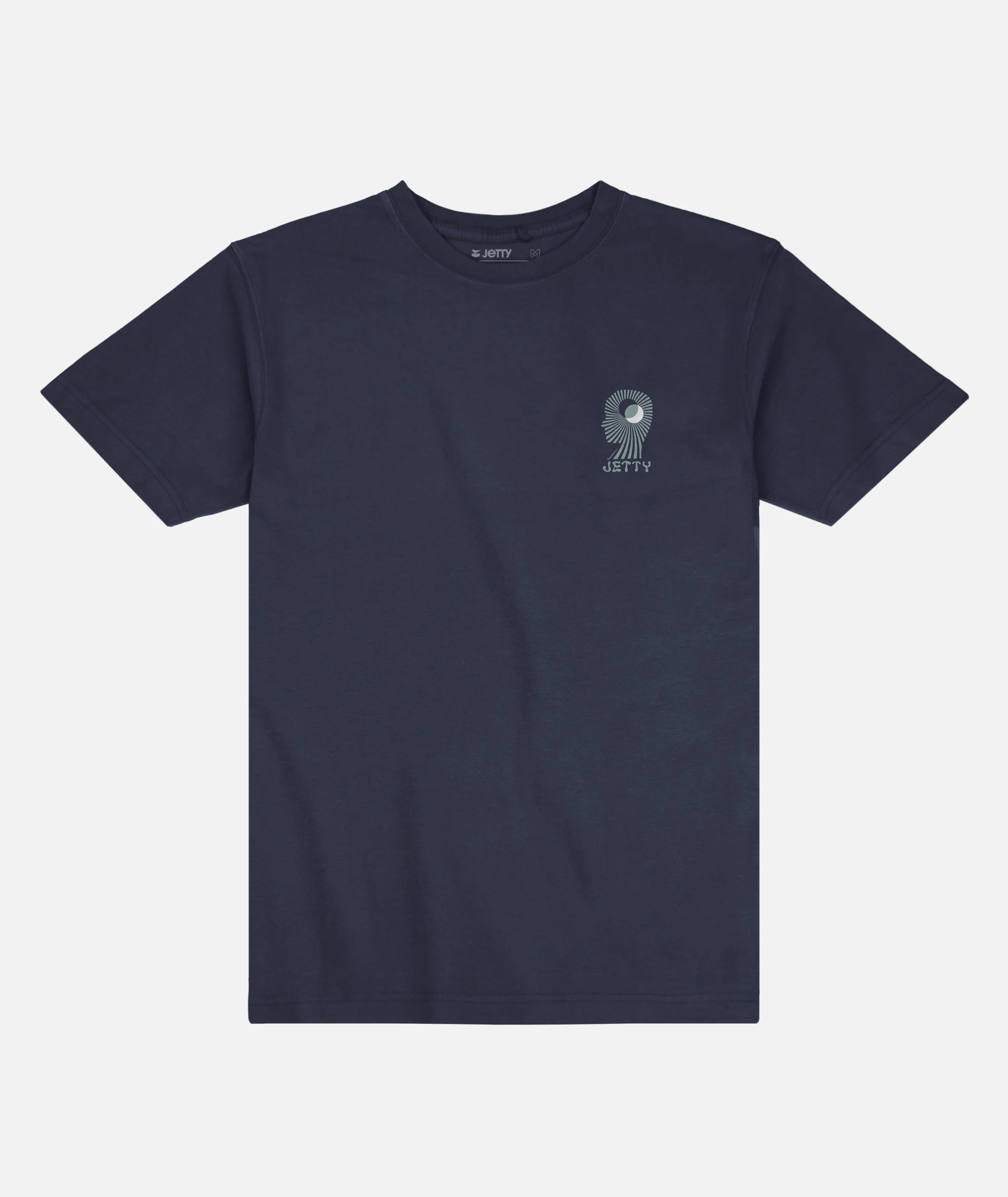 Wave Lengths Tee - Harbor Blue - Image 2