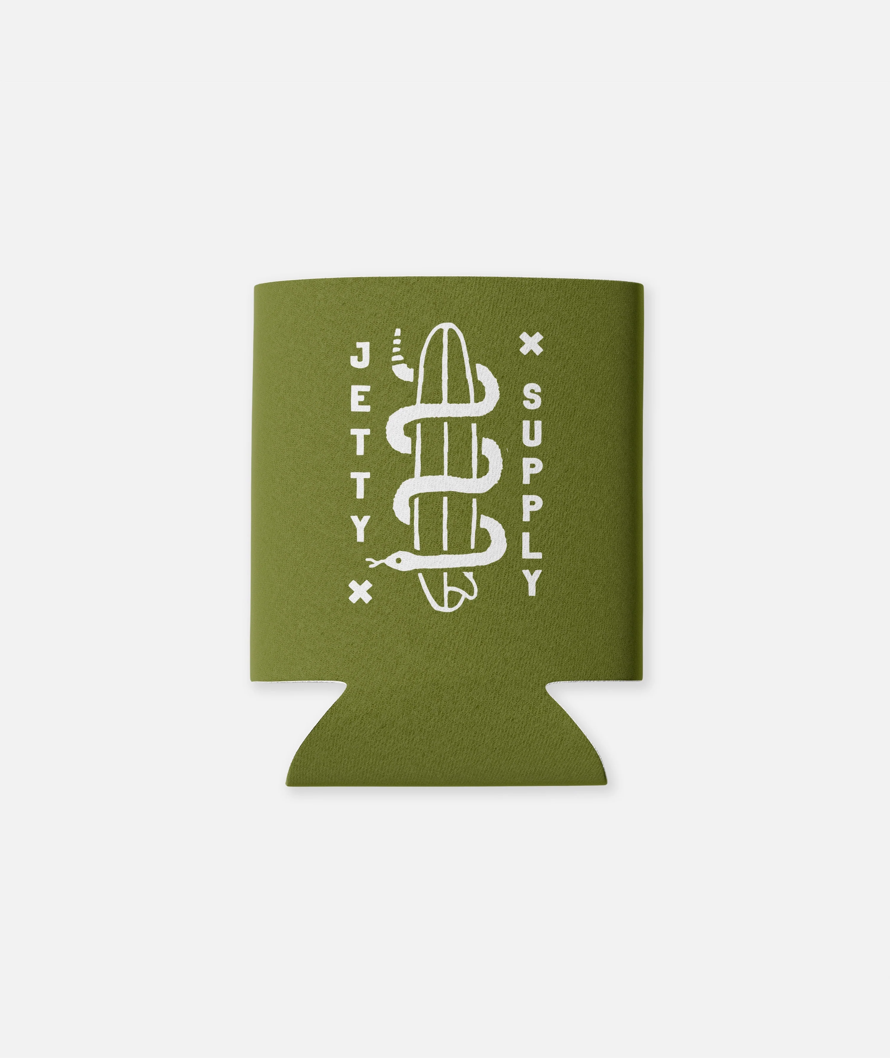 Wave Snake Can Coolie - Green - Image 3